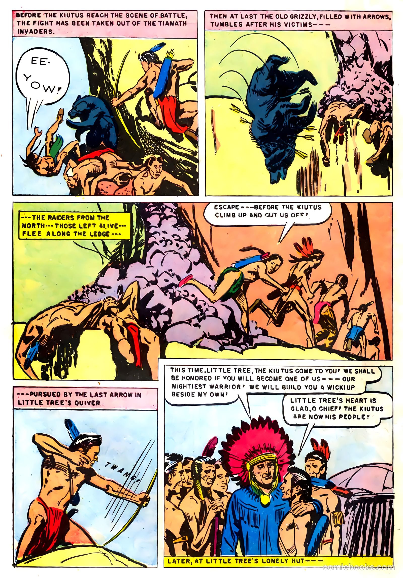 Indian Chief #12 (1953) — page 34 of 36