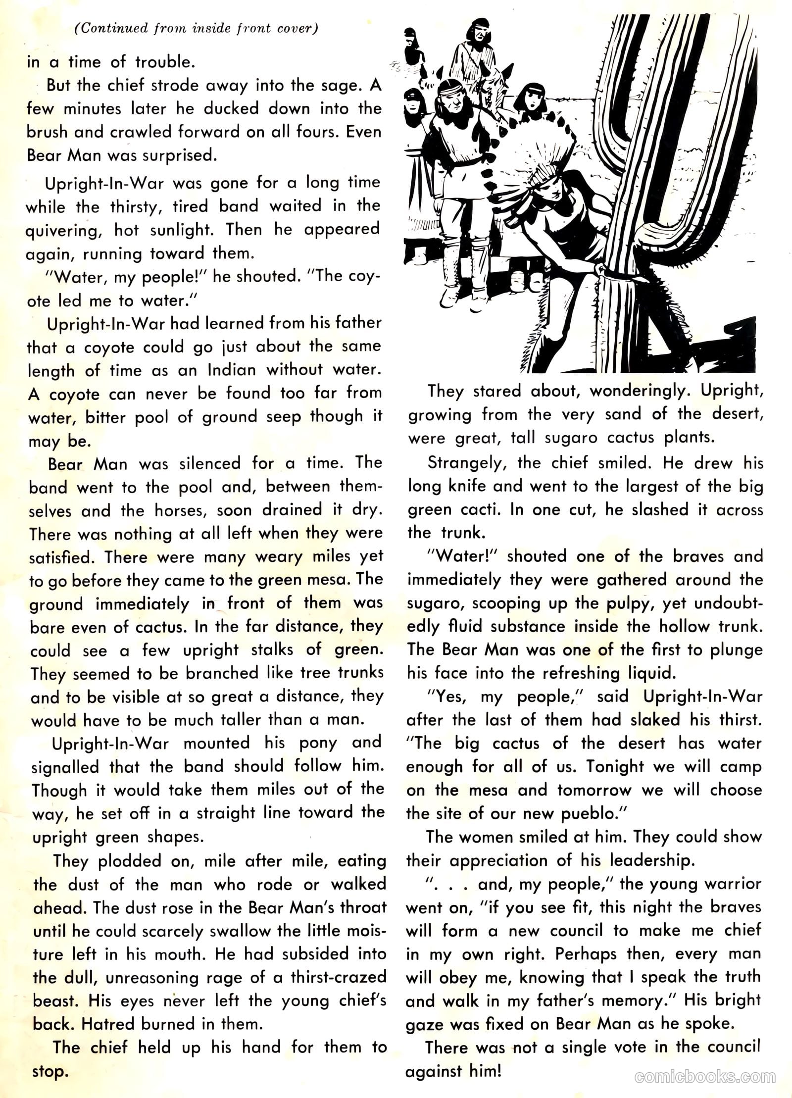 Indian Chief #12 (1953) — page 35 of 36