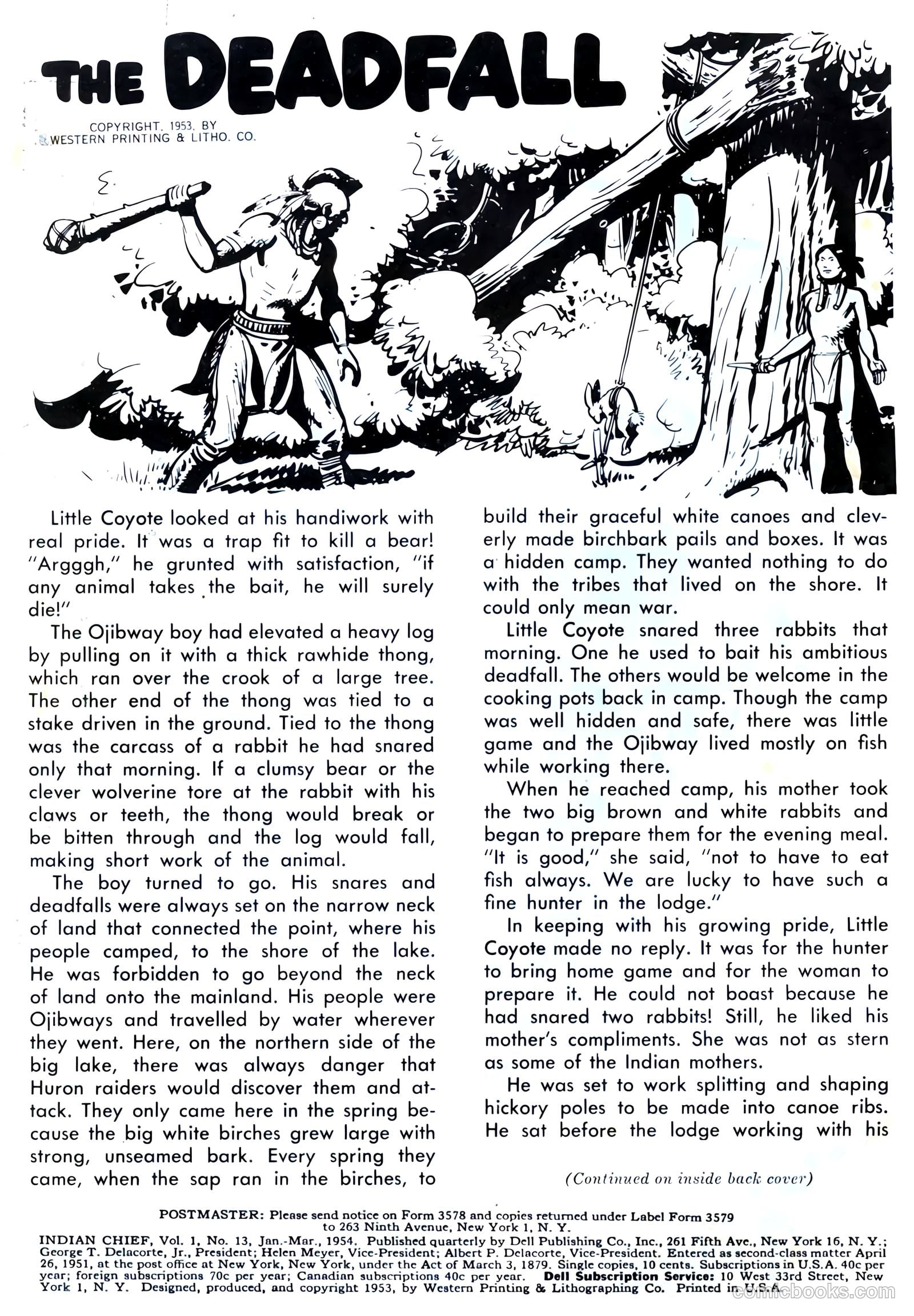 Indian Chief #13 (1954) — page 2 of 36