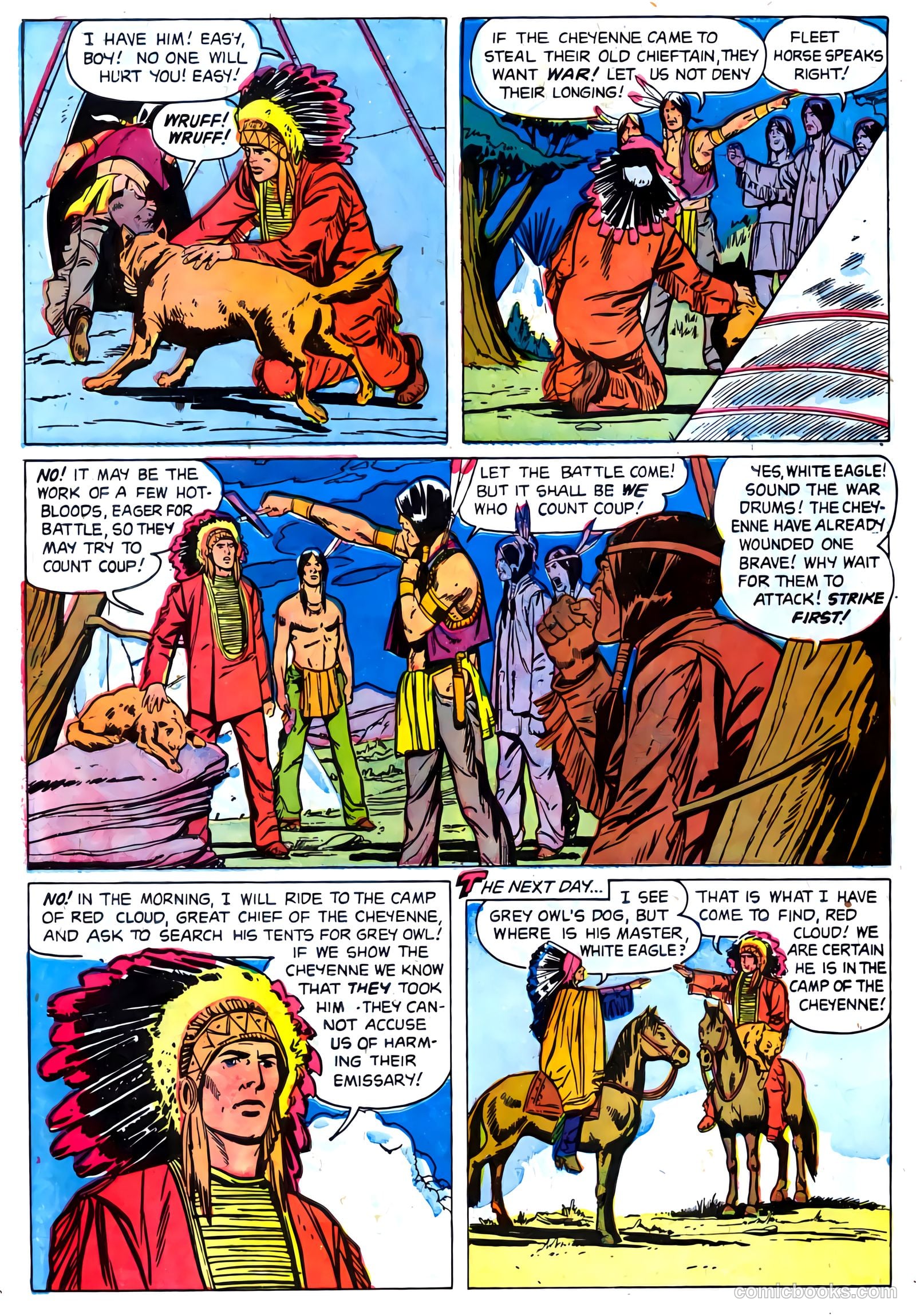 Indian Chief #13 (1954) — page 6 of 36