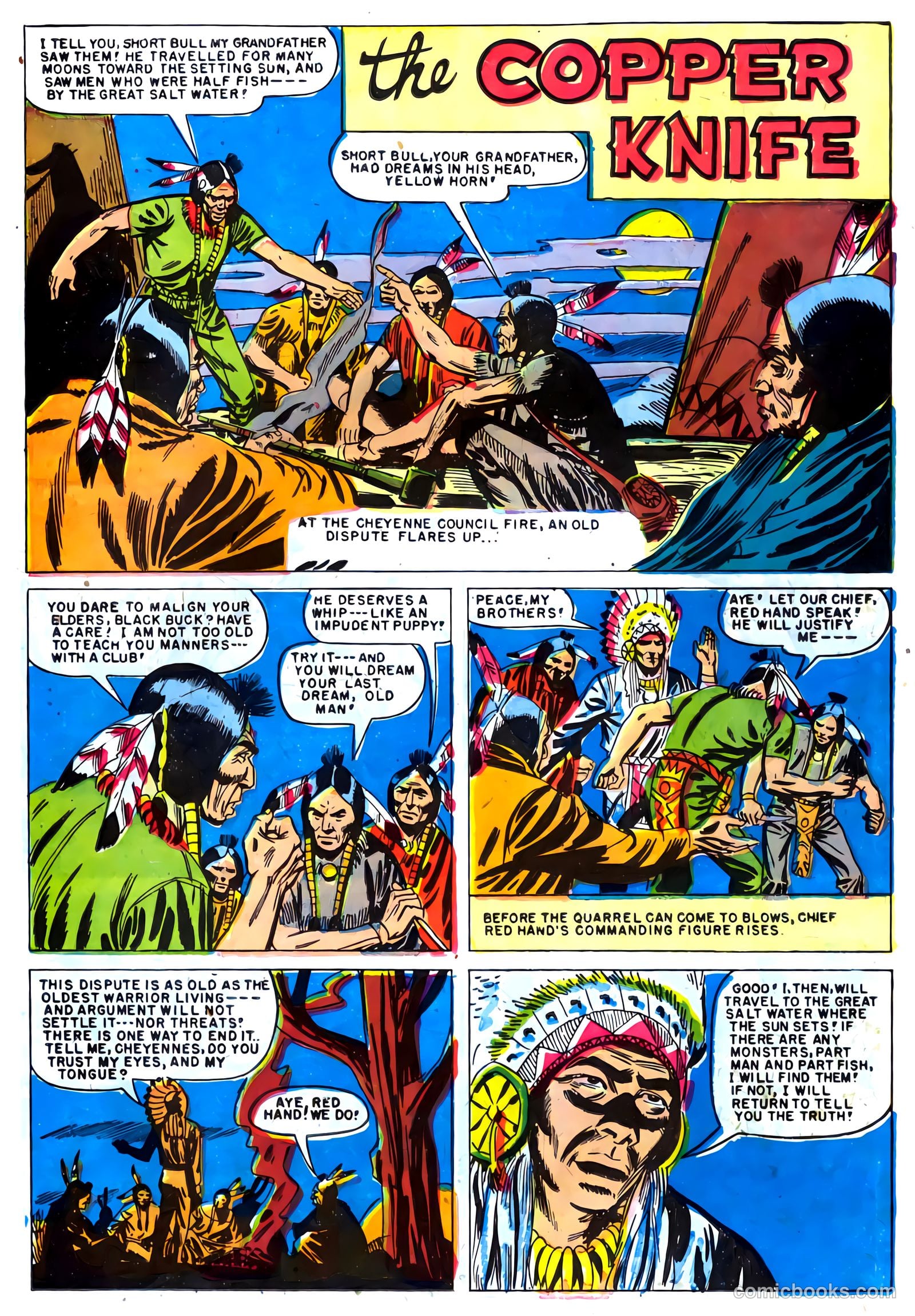 Indian Chief #13 (1954) — page 19 of 36
