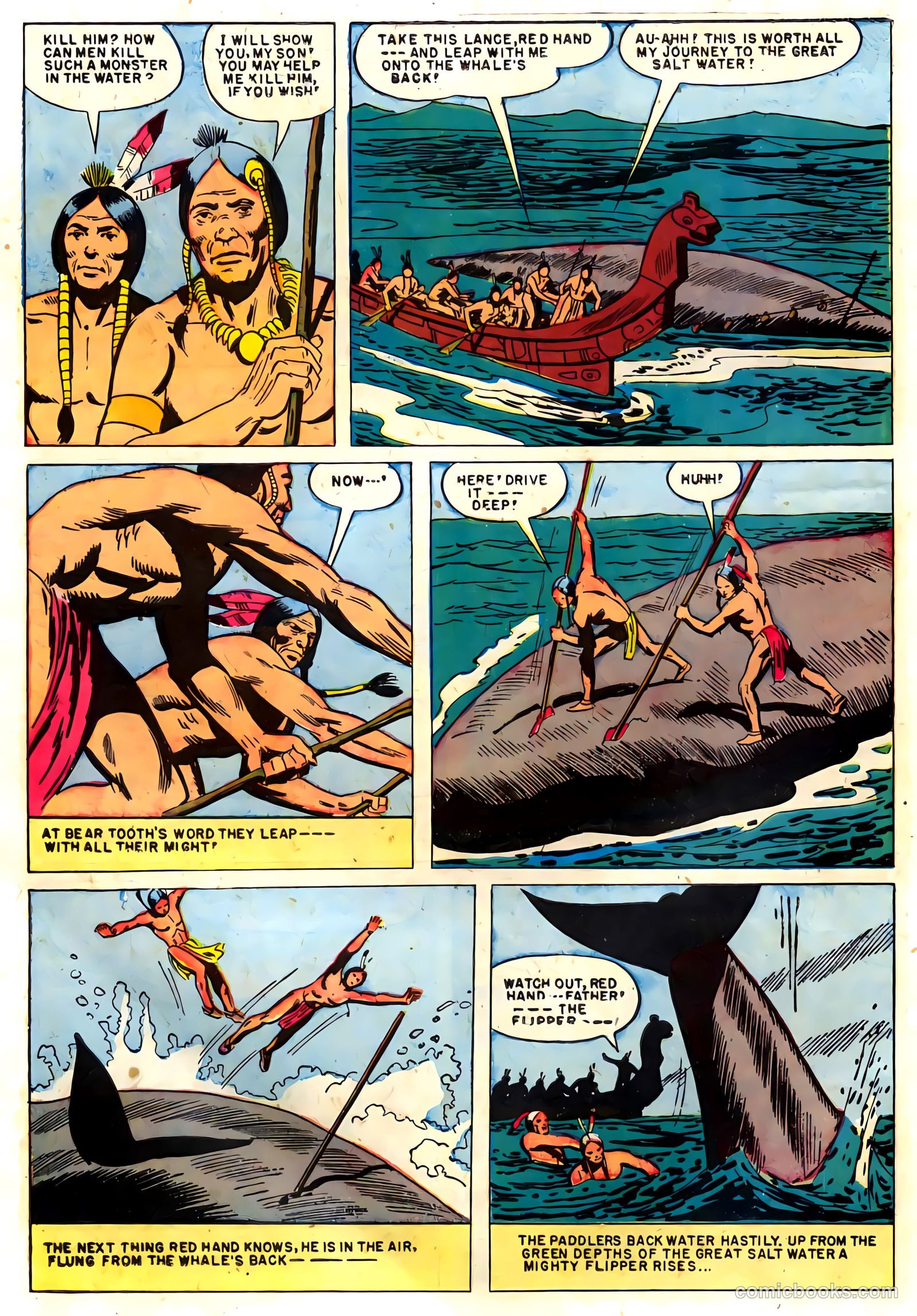 Indian Chief #13 (1954) — page 30 of 36