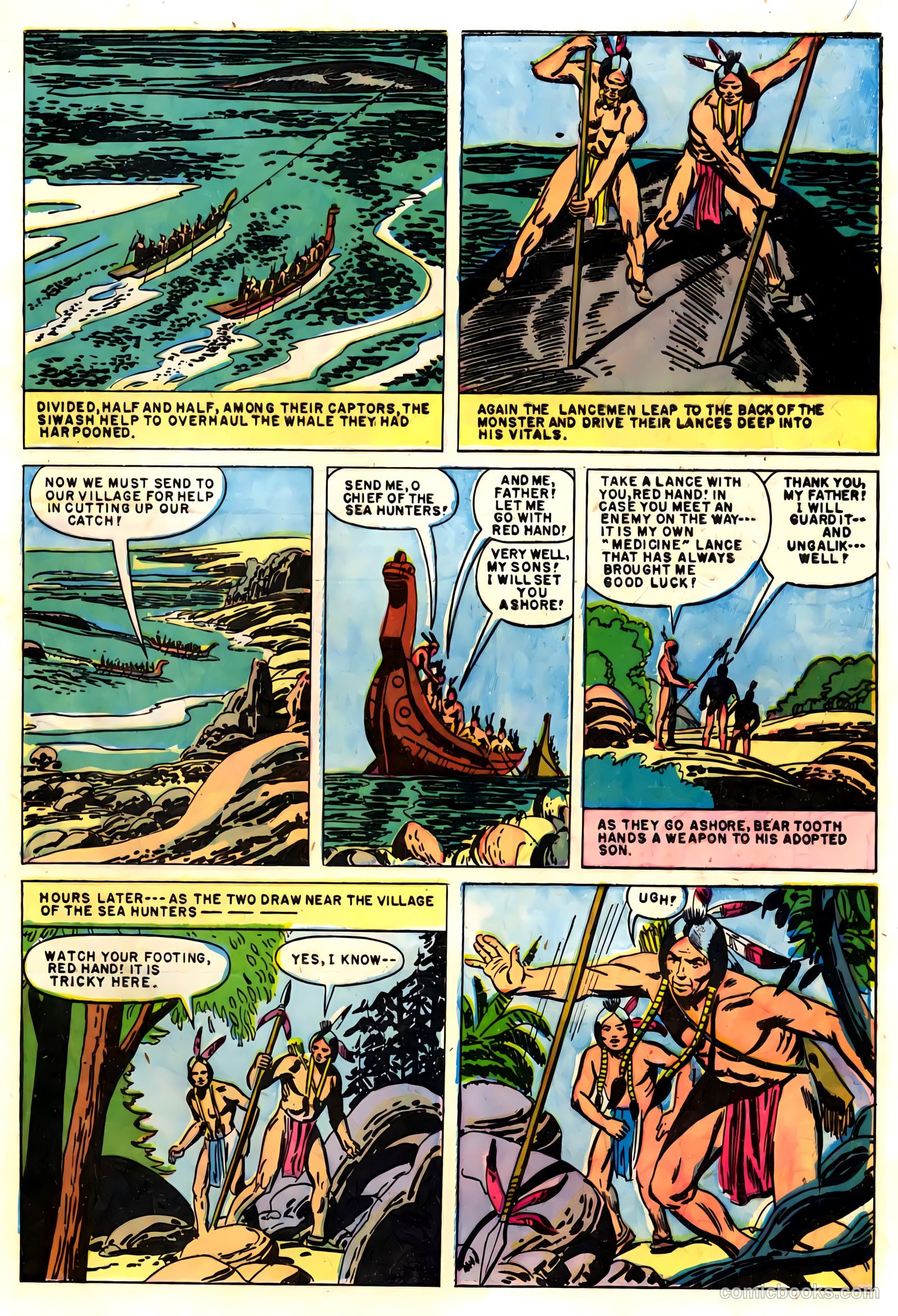 Indian Chief #13 (1954) — page 33 of 36
