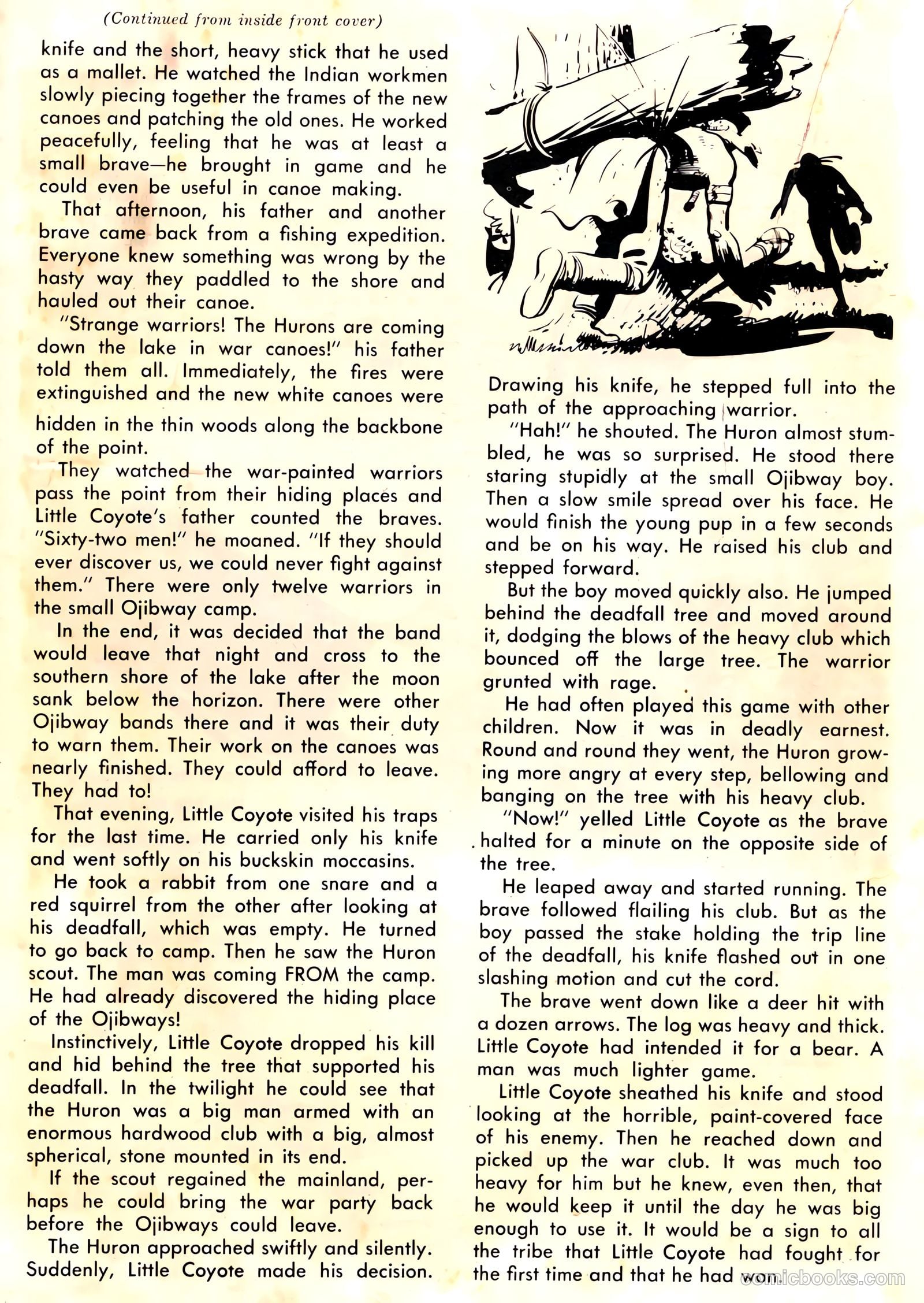 Indian Chief #13 (1954) — page 35 of 36