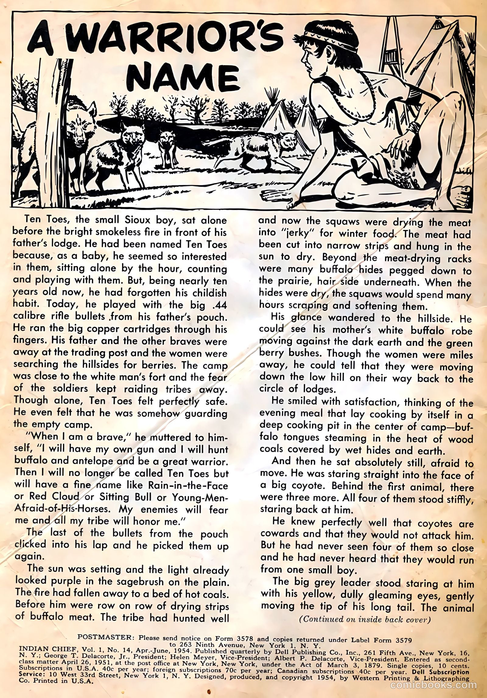 Indian Chief #14 (1954) — page 2 of 36