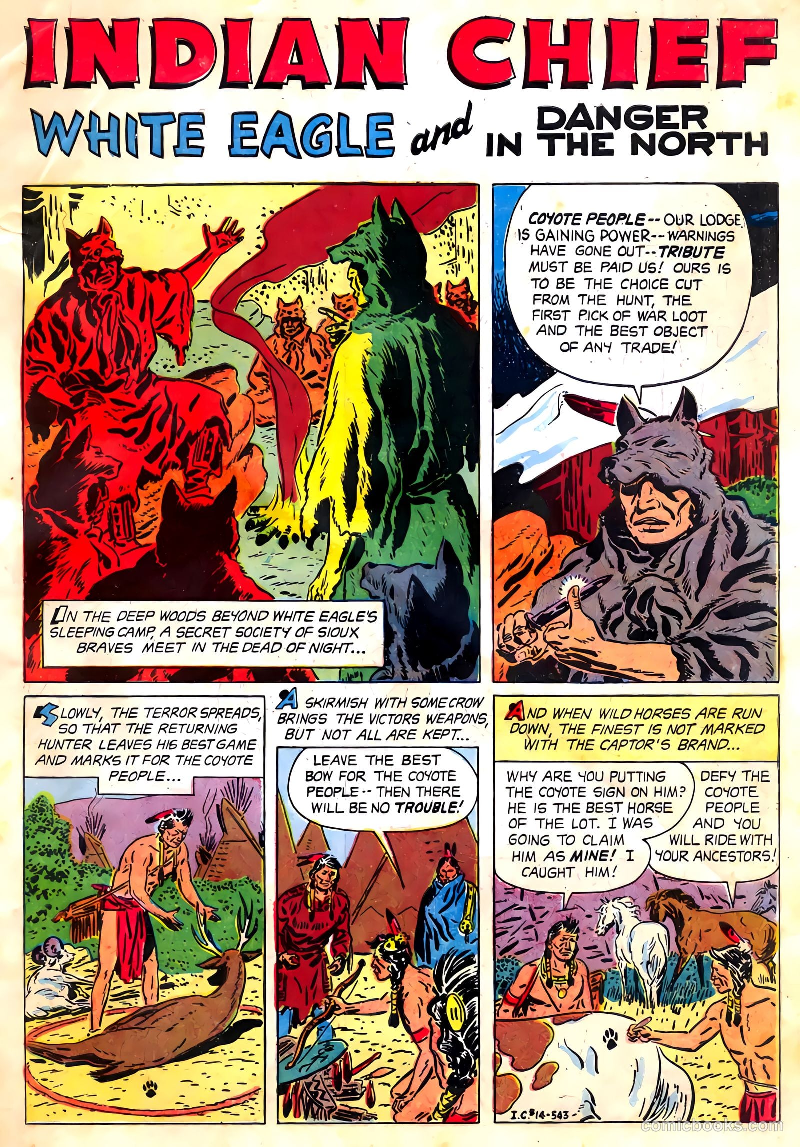 Indian Chief #14 (1954) — page 3 of 36