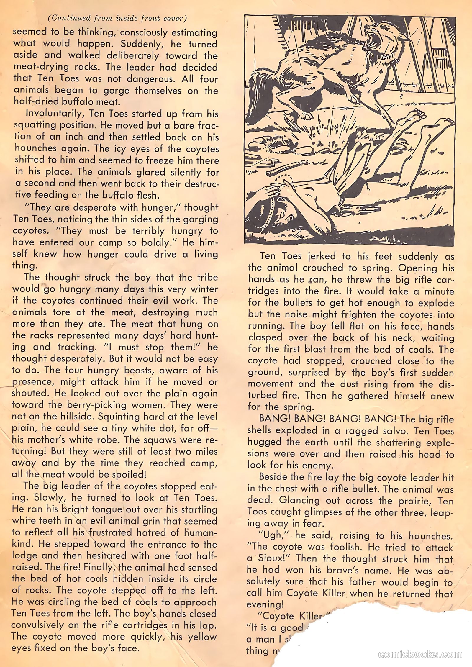 Indian Chief #14 (1954) — page 35 of 36