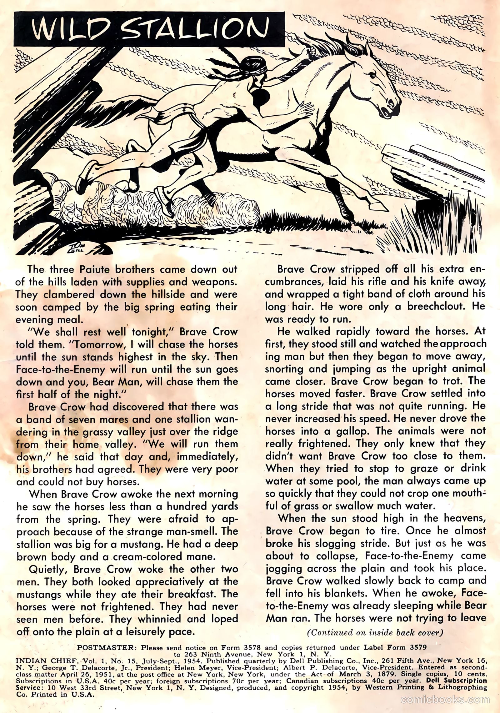 Indian Chief #15 (1954) — page 2 of 36