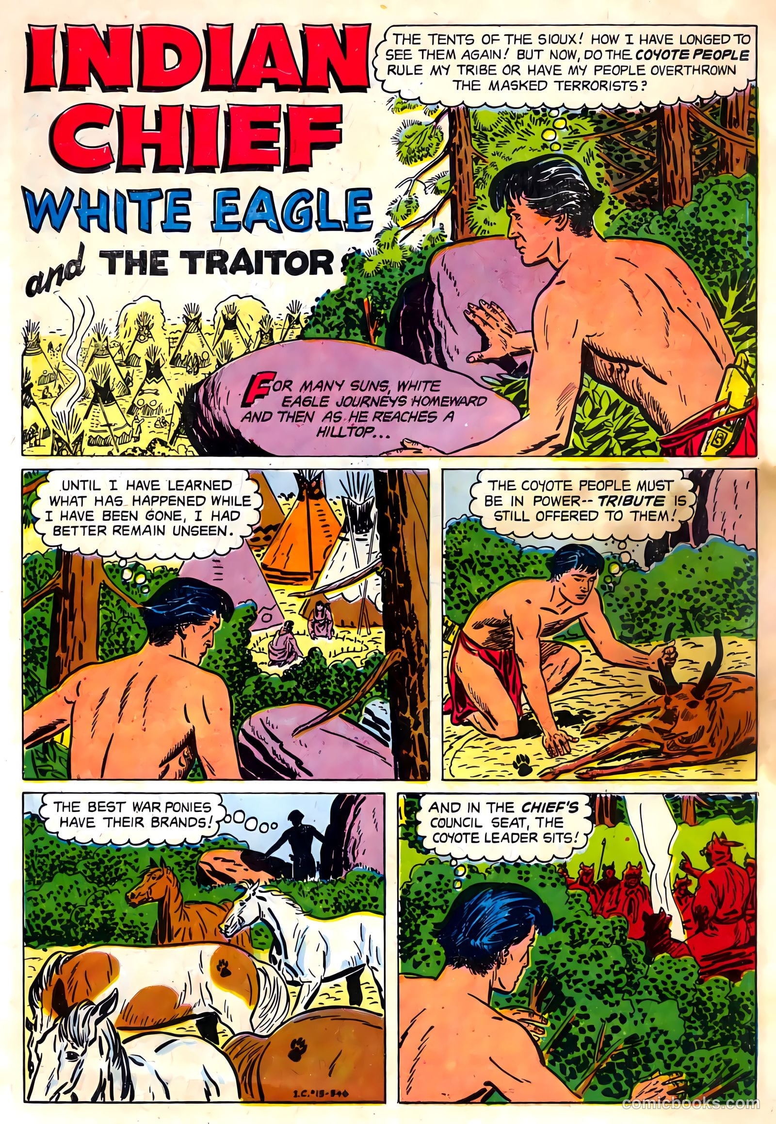 Indian Chief #15 (1954) — page 3 of 36
