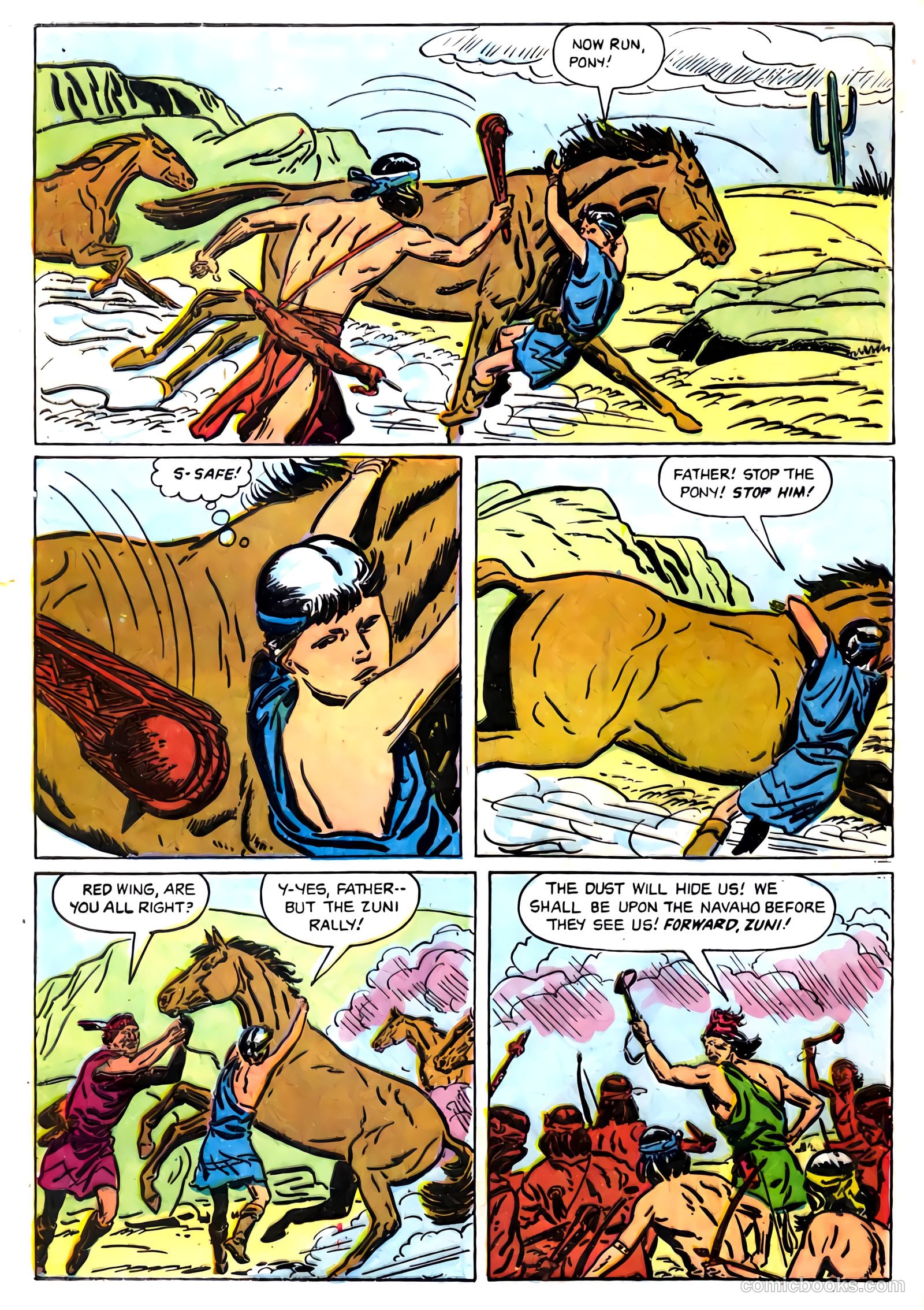 Indian Chief #15 (1954) — page 32 of 36