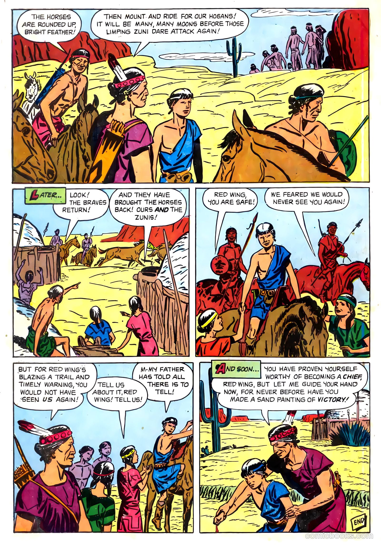 Indian Chief #15 (1954) — page 34 of 36