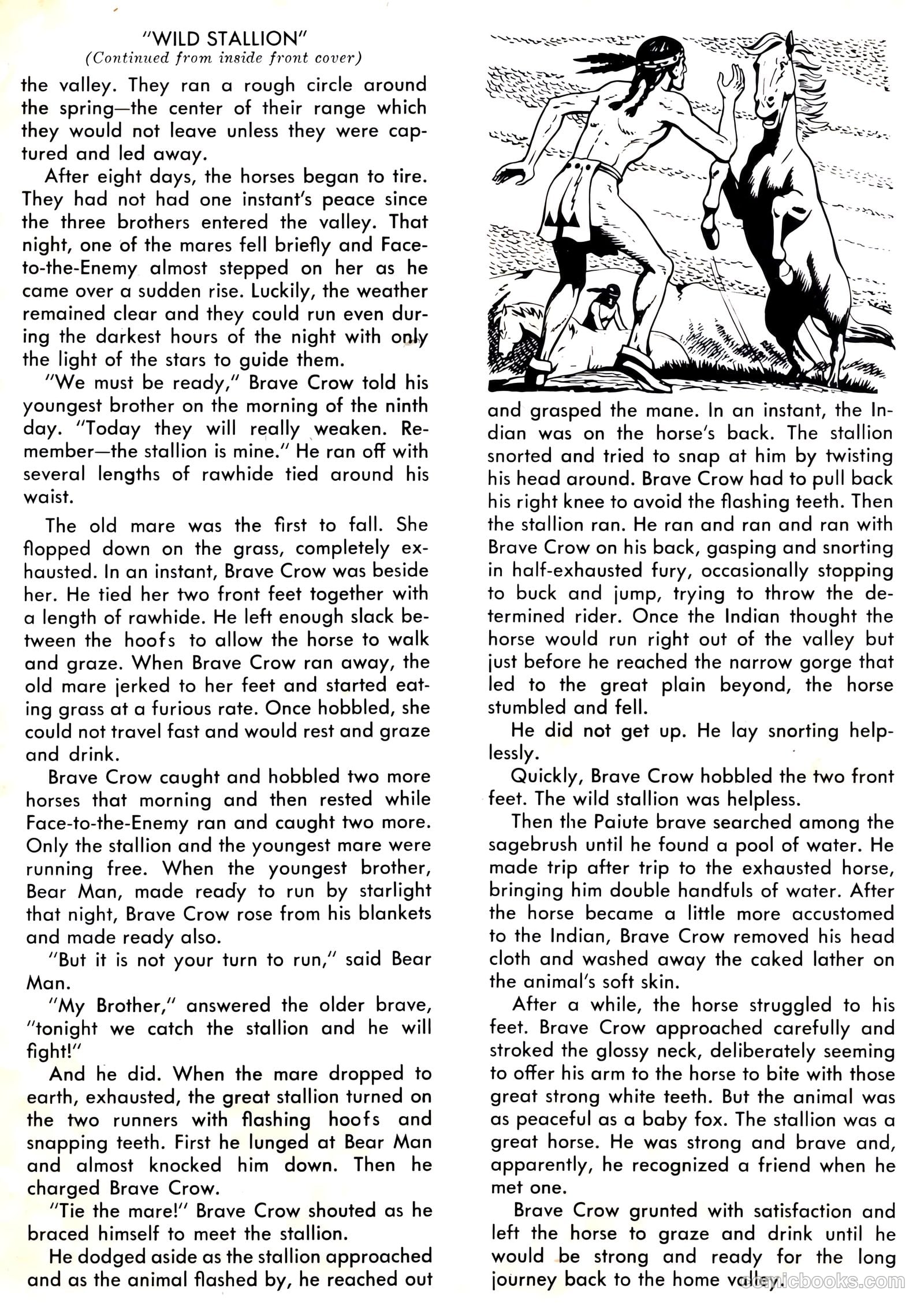 Indian Chief #15 (1954) — page 35 of 36