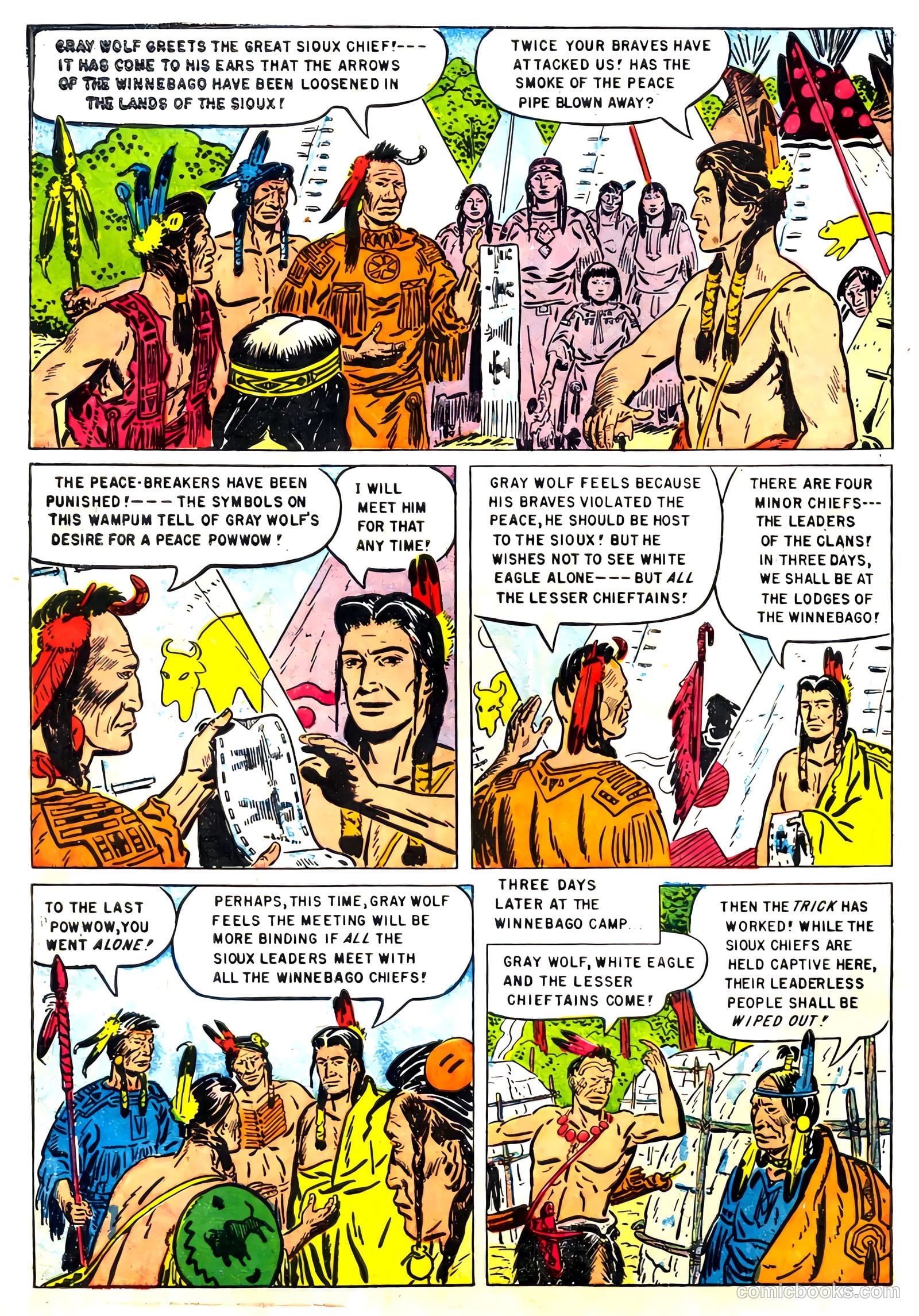 Indian Chief #16 (1954) — page 6 of 36