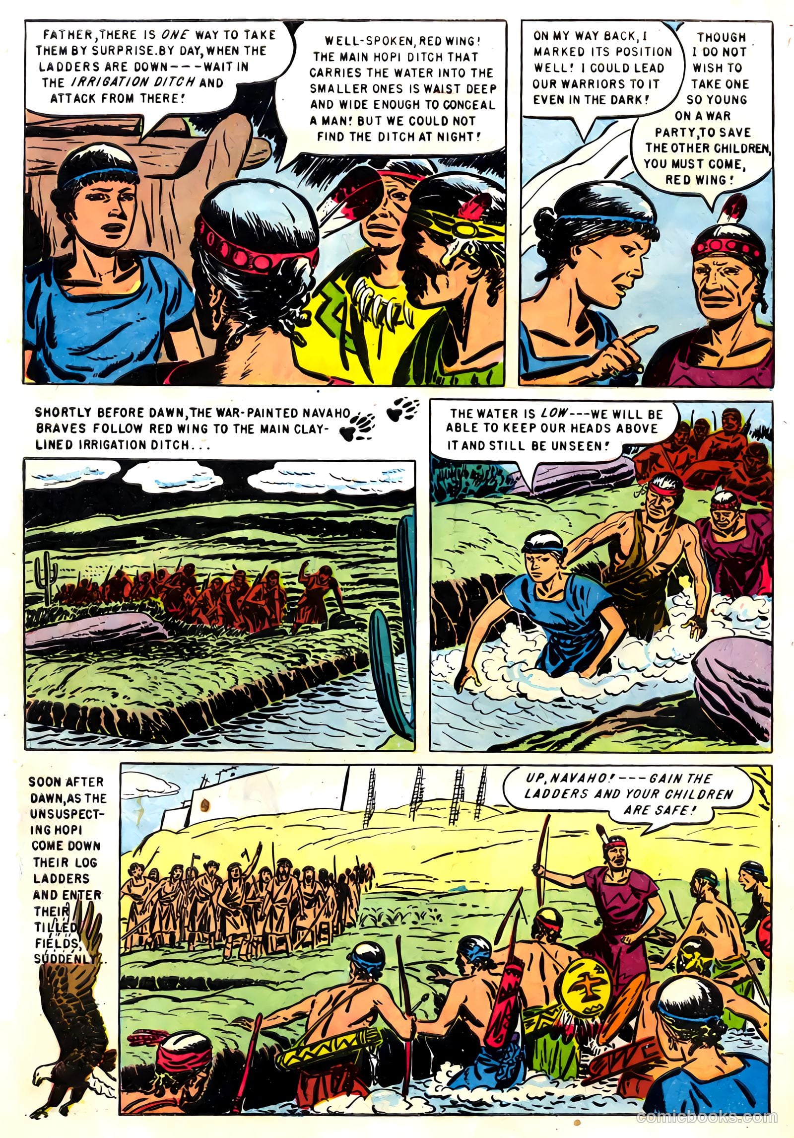 Indian Chief #16 (1954) — page 32 of 36