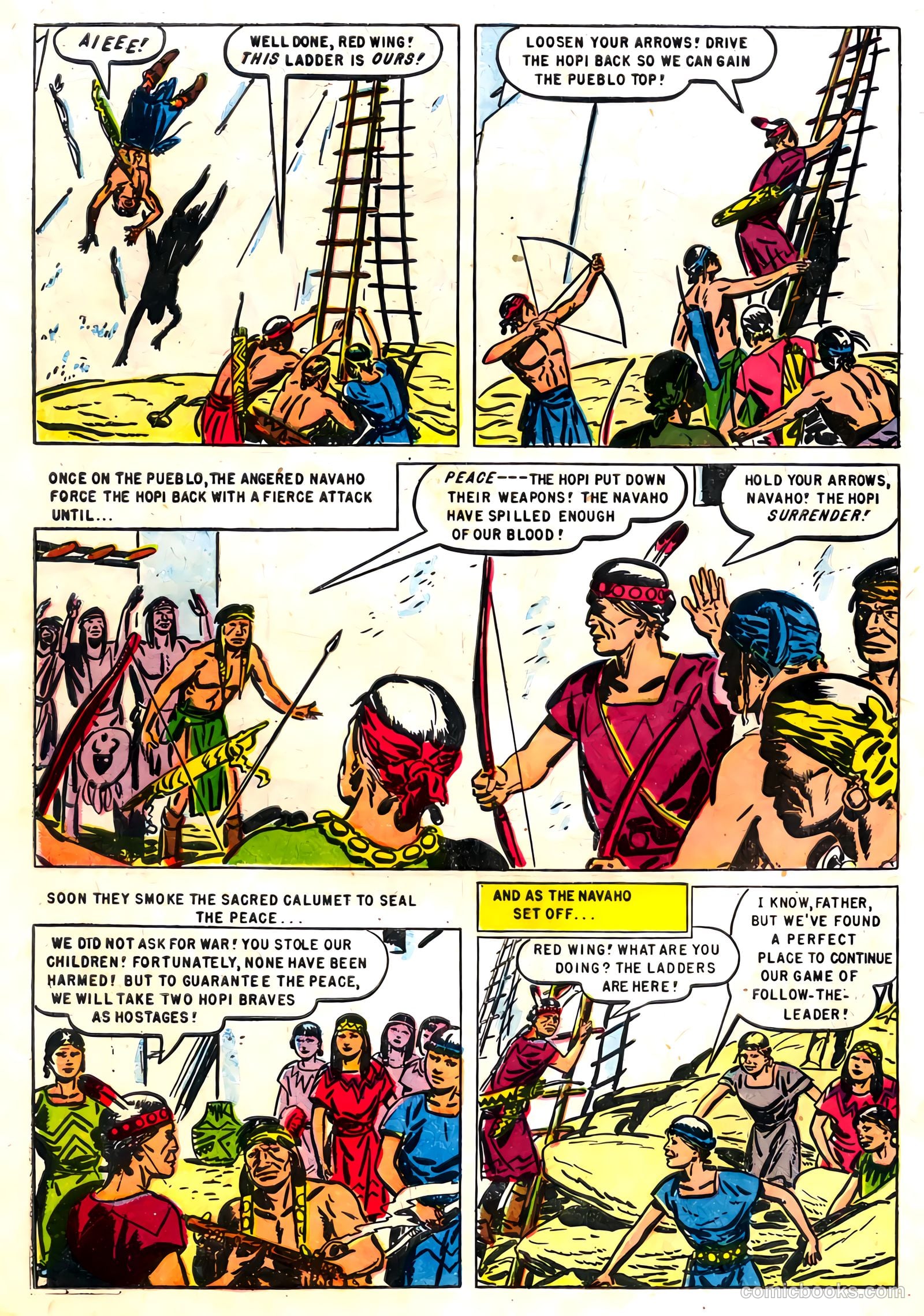 Indian Chief #16 (1954) — page 34 of 36