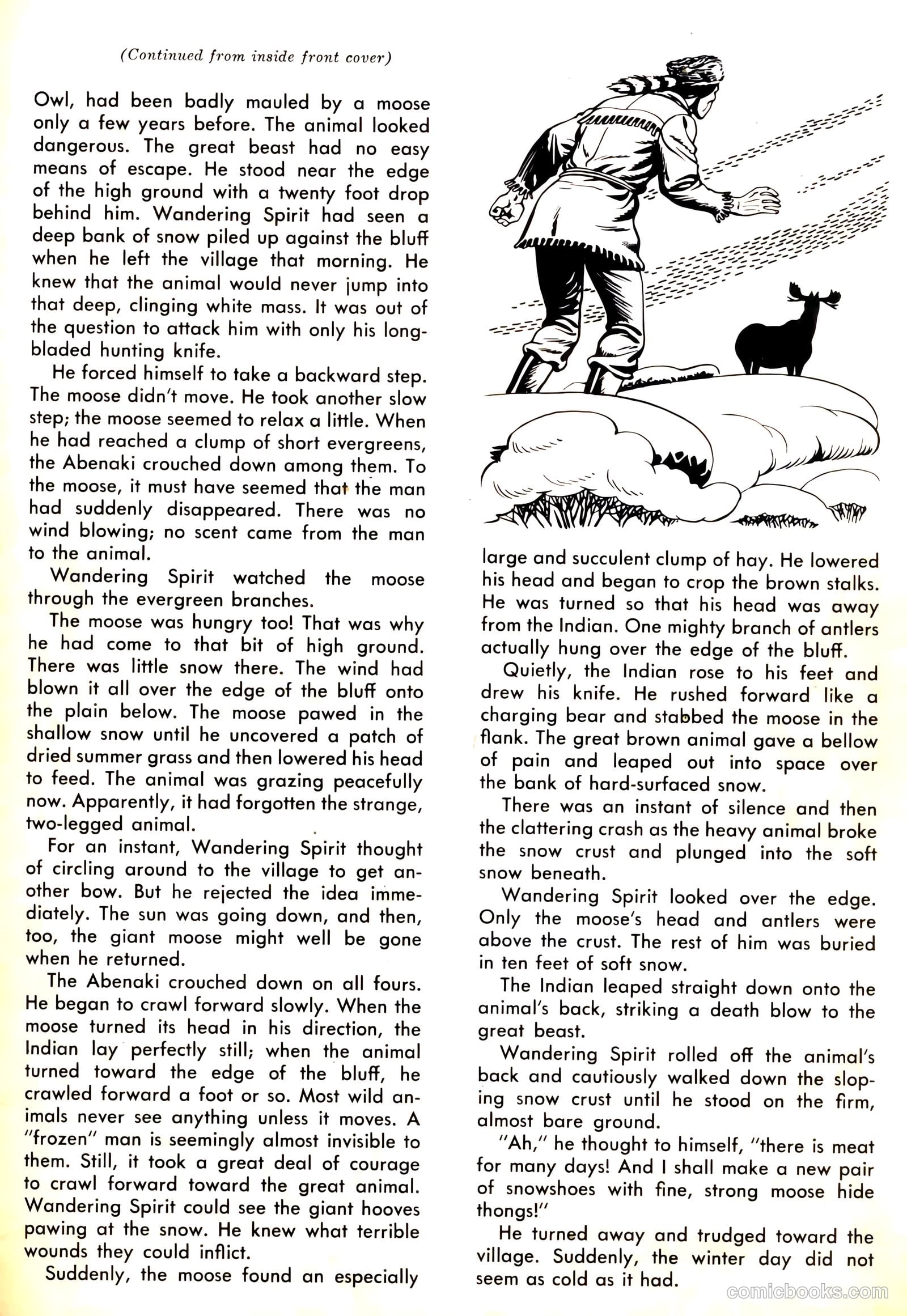 Indian Chief #16 (1954) — page 35 of 36