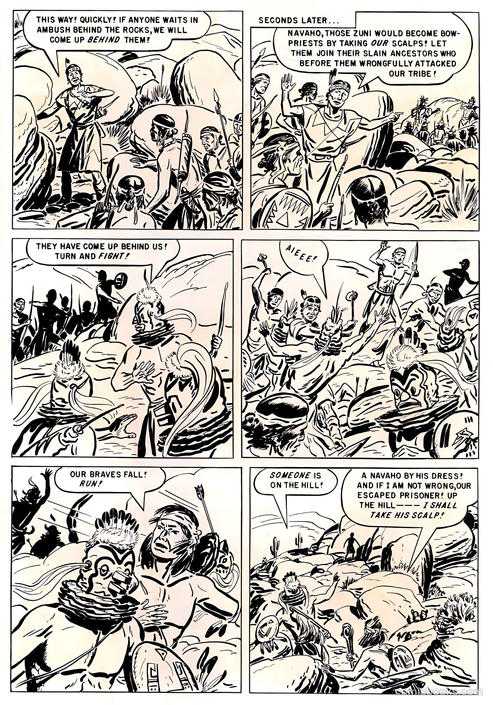 Indian Chief #17 (1955) — page 35 of 36
