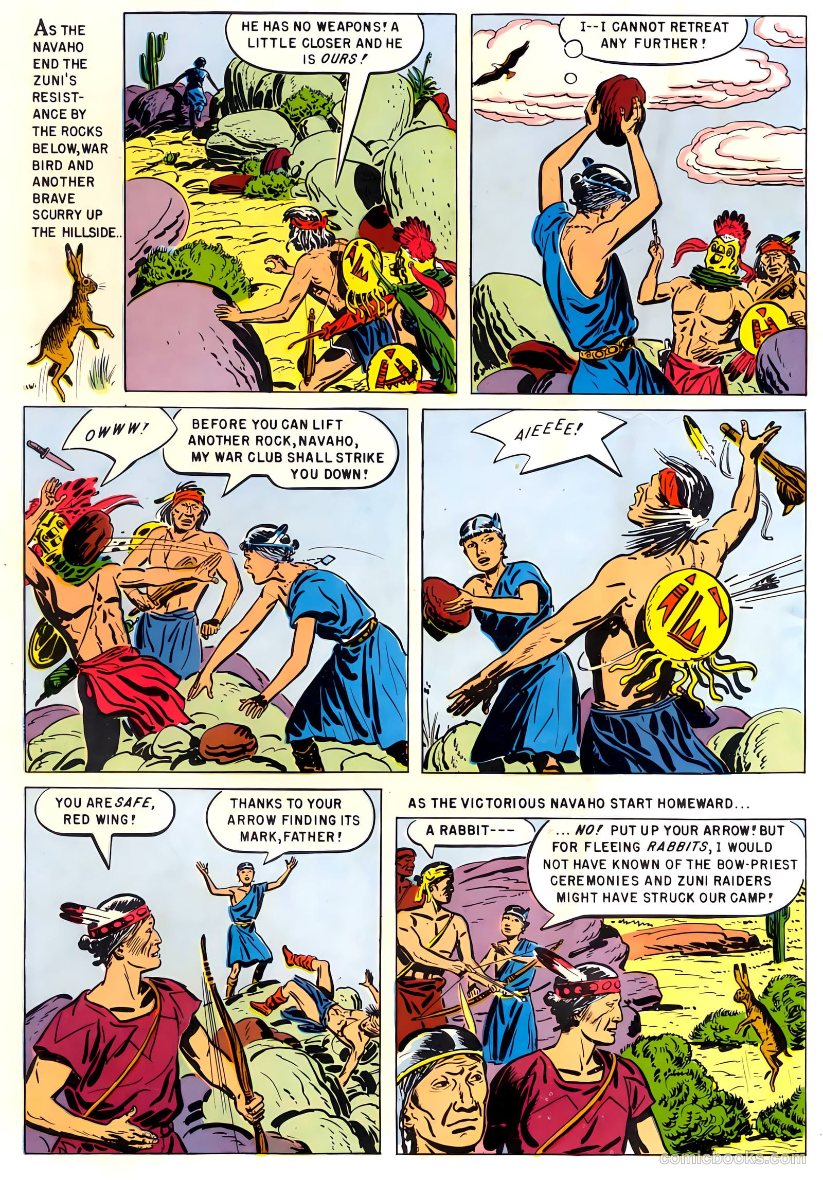 Indian Chief #17 (1955) — page 36 of 36