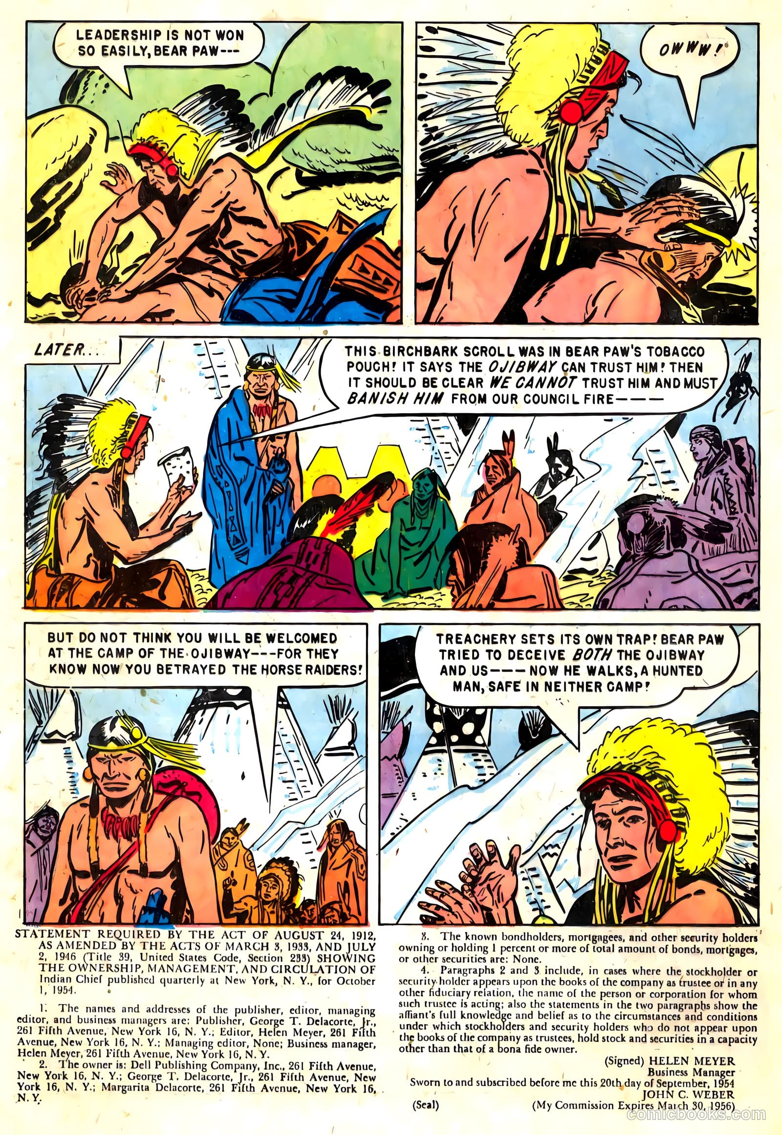 Indian Chief #18 (1955) — page 24 of 36