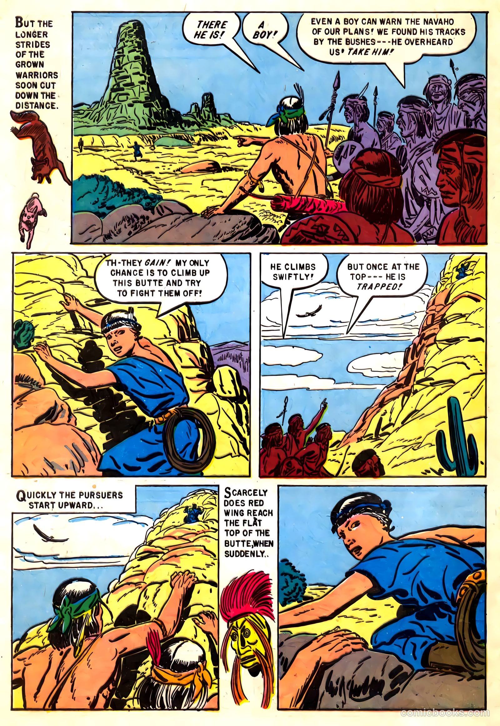 Indian Chief #18 (1955) — page 32 of 36