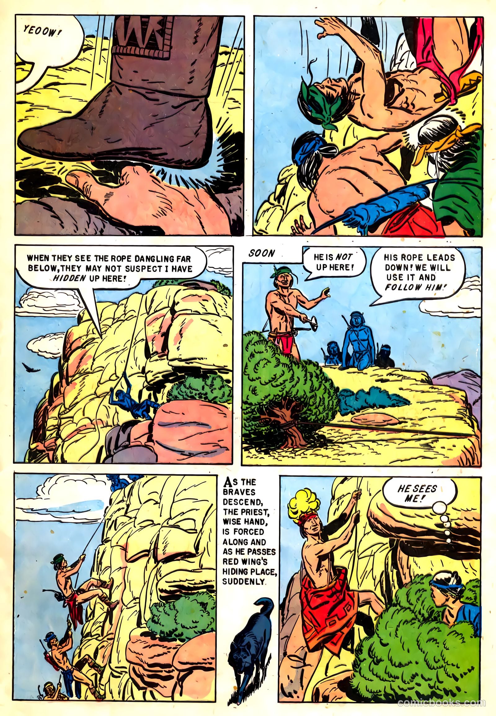 Indian Chief #18 (1955) — page 33 of 36