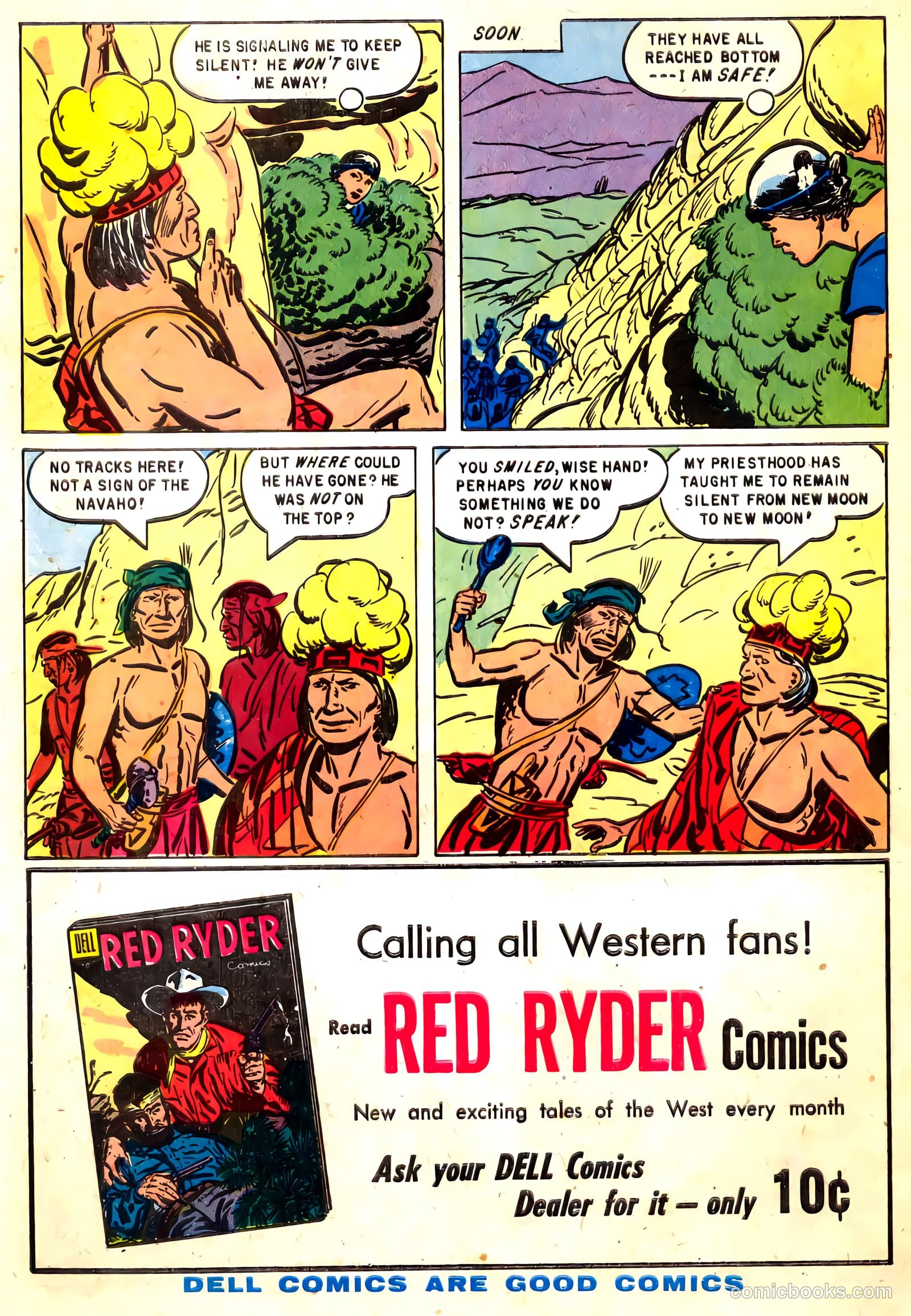 Indian Chief #18 (1955) — page 34 of 36