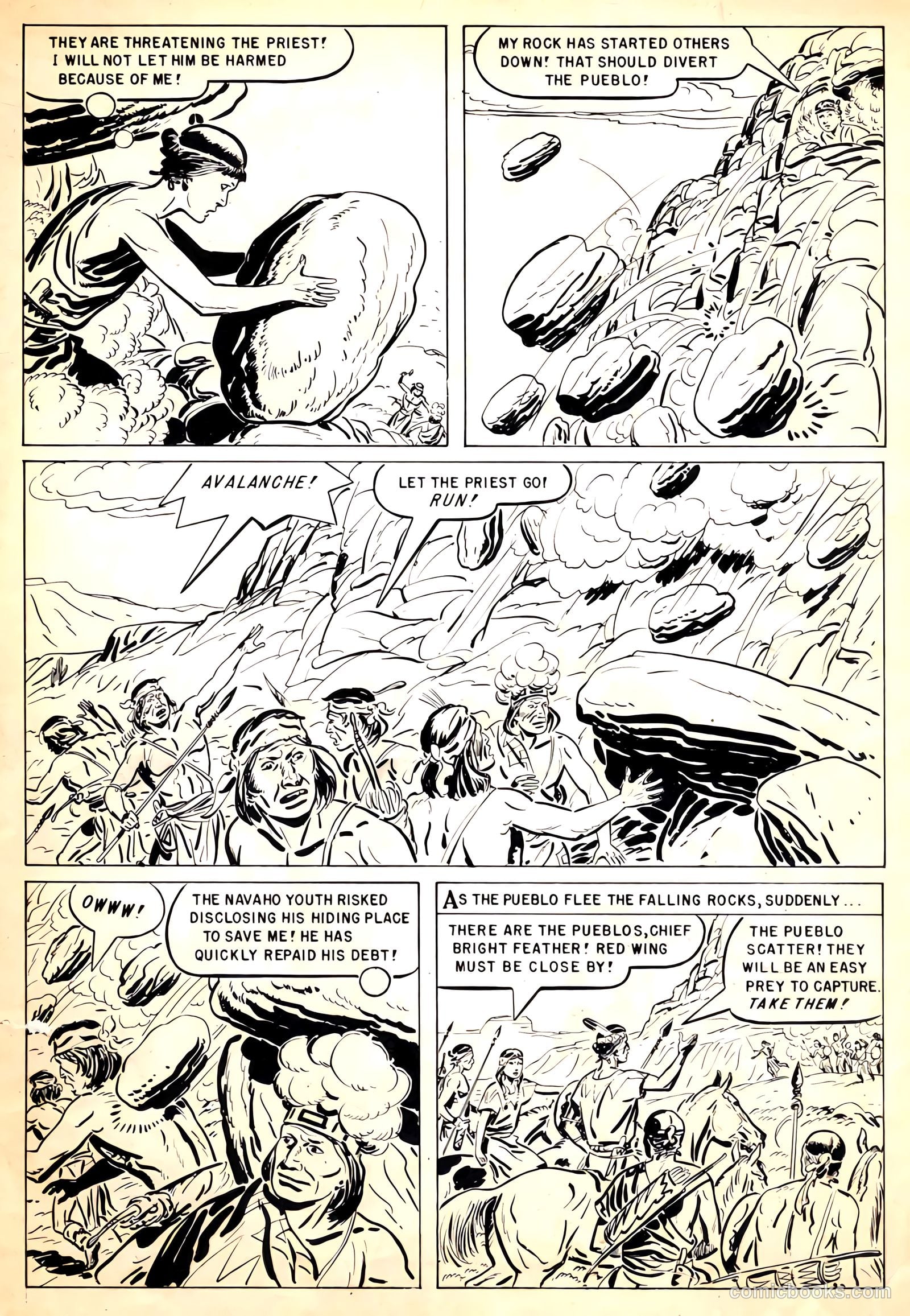 Indian Chief #18 (1955) — page 35 of 36