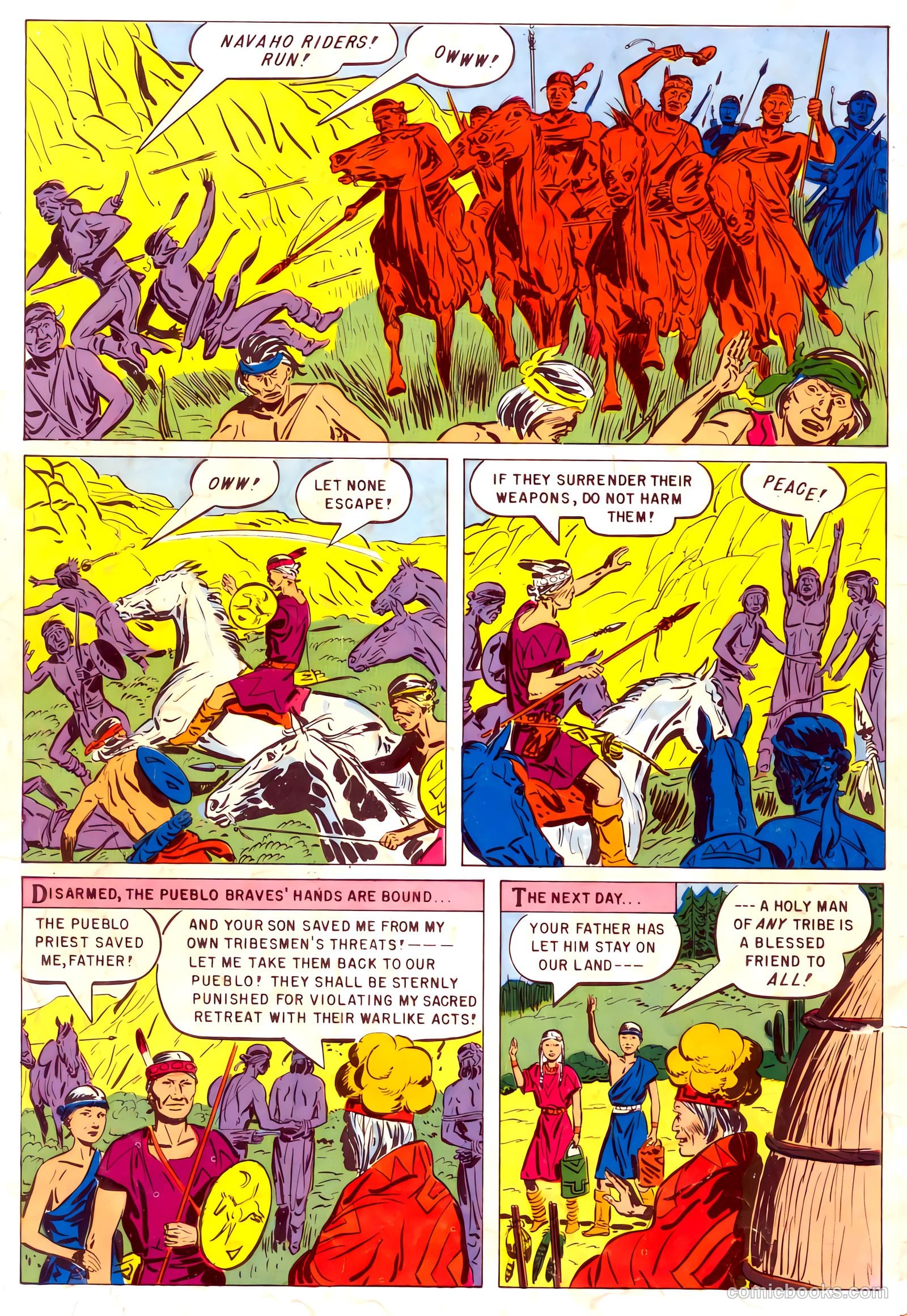 Indian Chief #18 (1955) — page 36 of 36