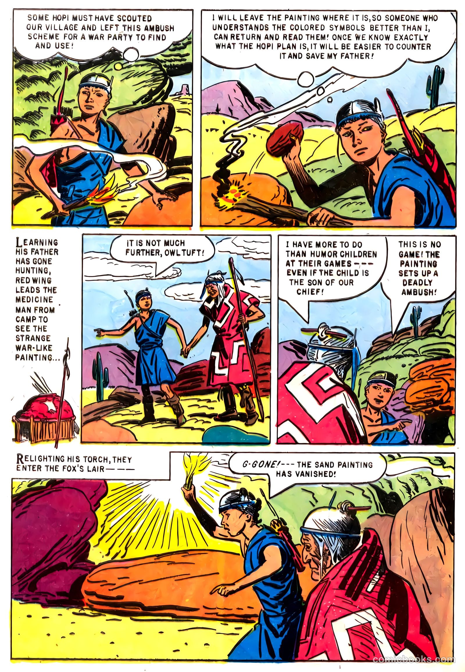 Indian Chief #19 (1955) — page 28 of 36