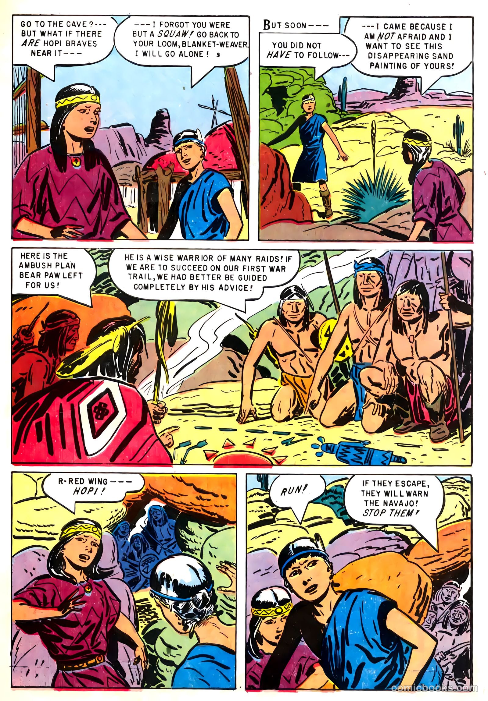 Indian Chief #19 (1955) — page 31 of 36