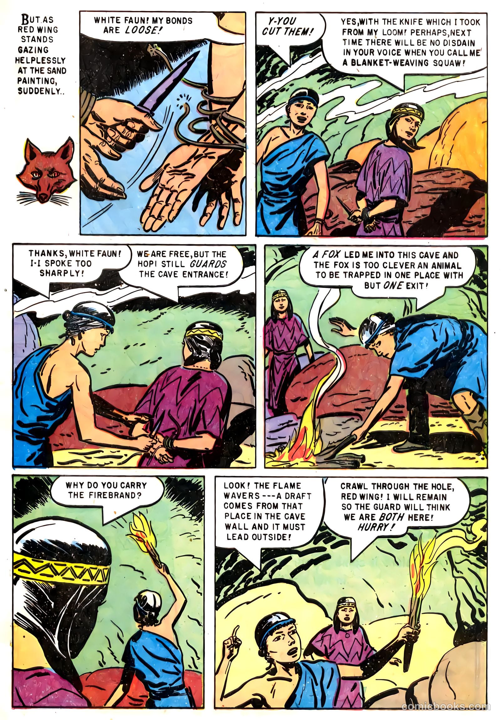 Indian Chief #19 (1955) — page 33 of 36