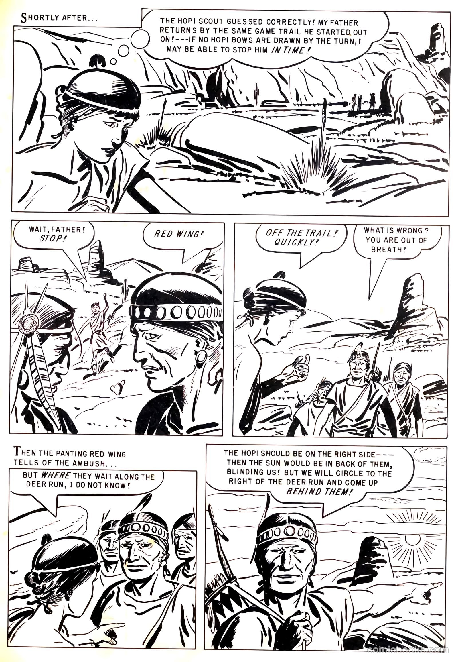 Indian Chief #19 (1955) — page 35 of 36