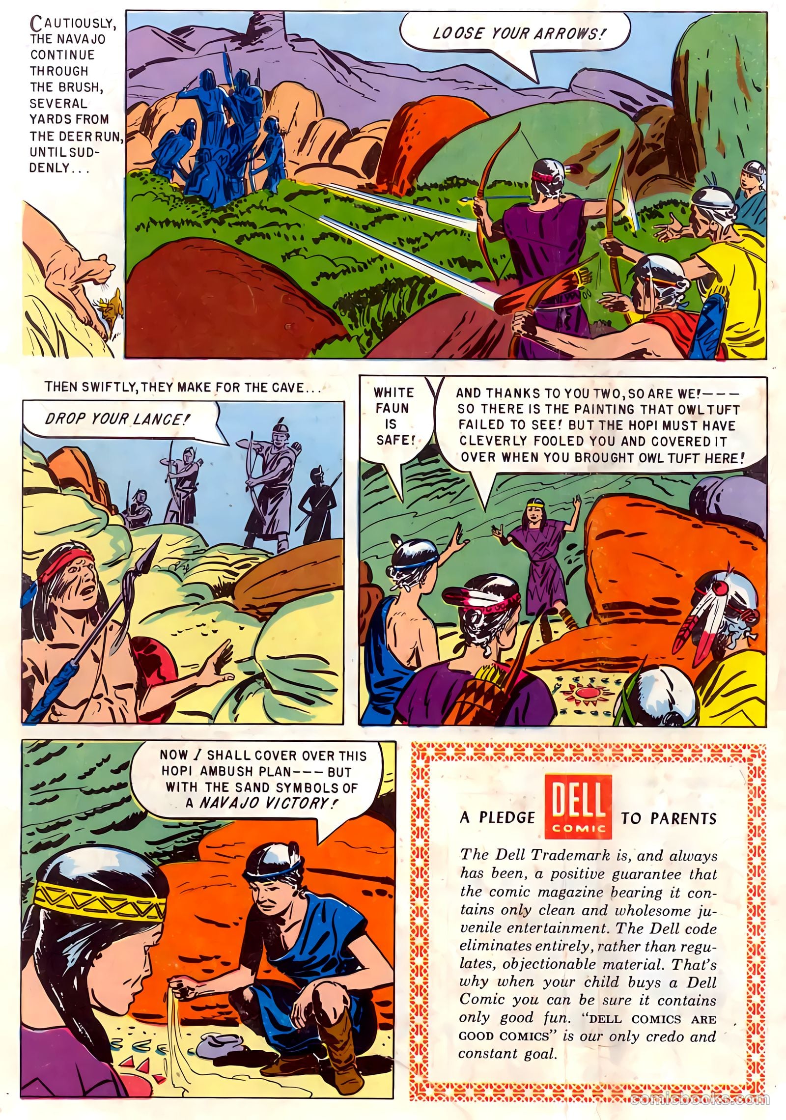 Indian Chief #19 (1955) — page 36 of 36