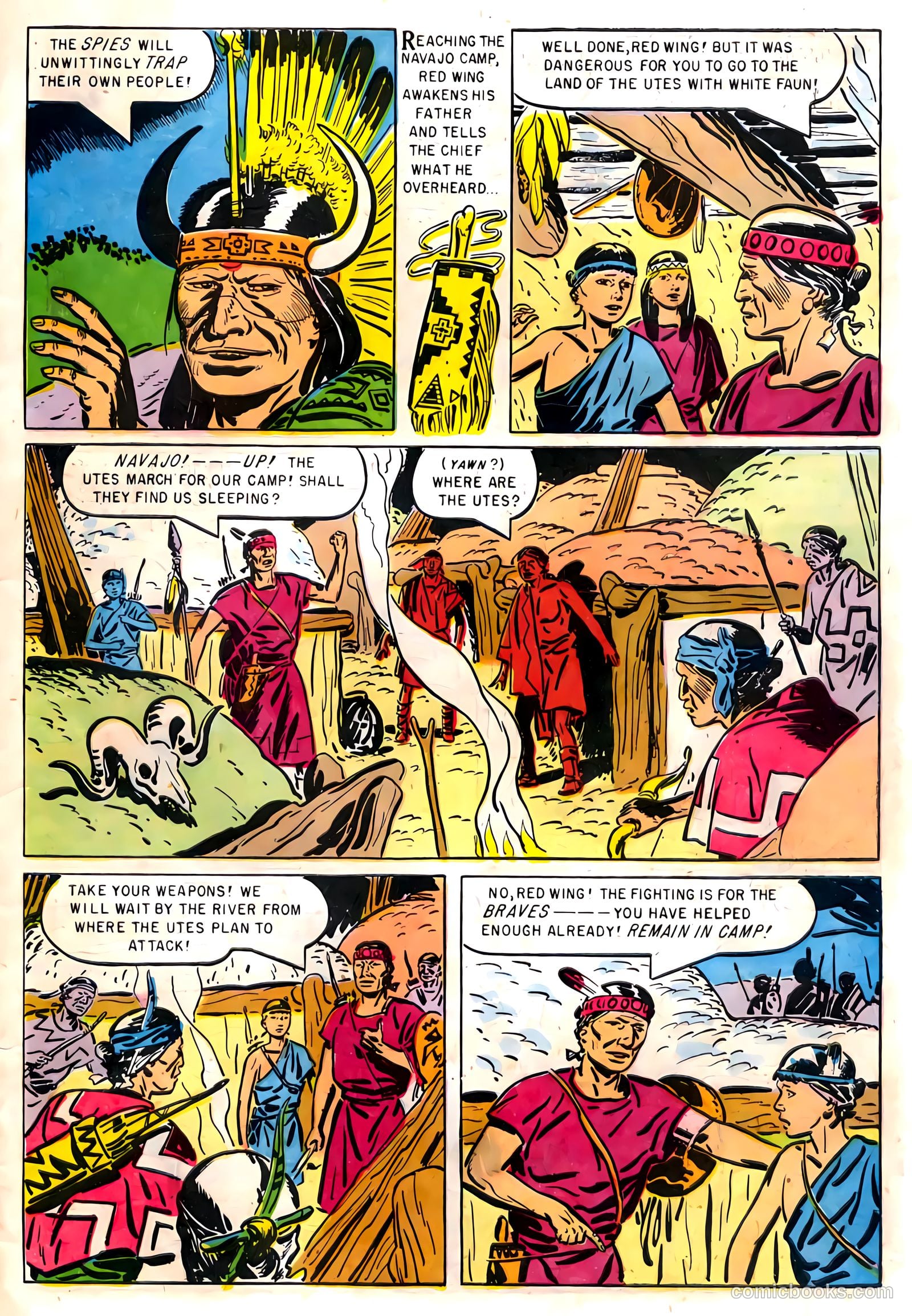 Indian Chief #20 (1955) — page 31 of 36