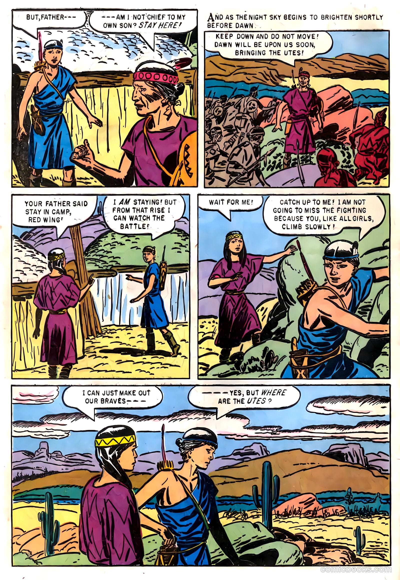 Indian Chief #20 (1955) — page 32 of 36