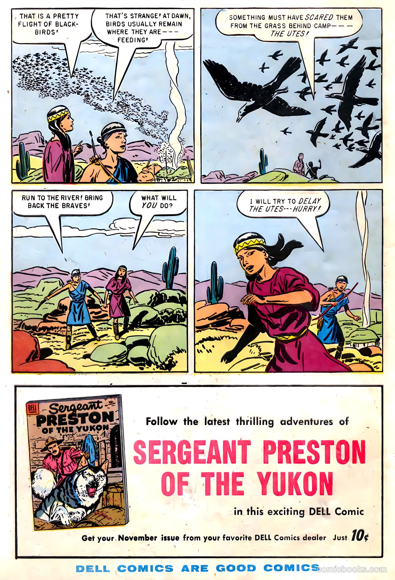 Indian Chief #20 (1955) — page 34 of 36