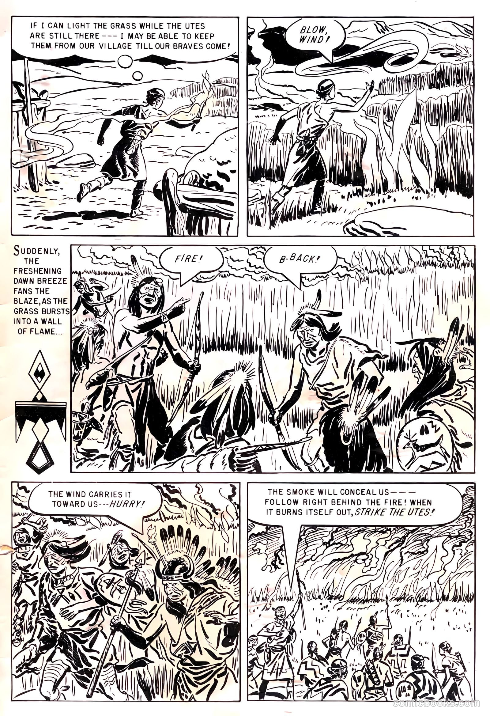 Indian Chief #20 (1955) — page 35 of 36