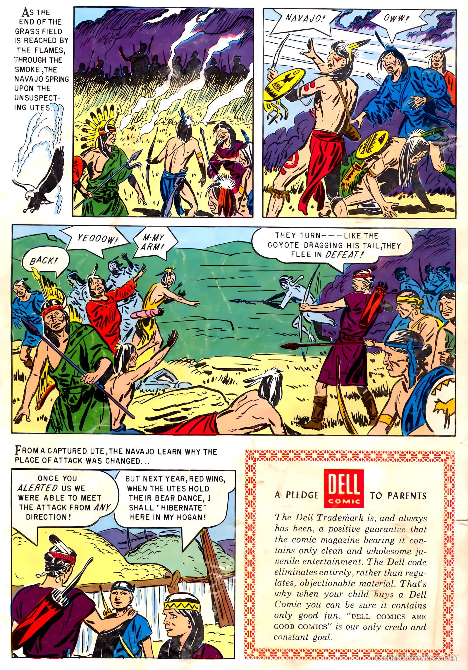 Indian Chief #20 (1955) — page 36 of 36