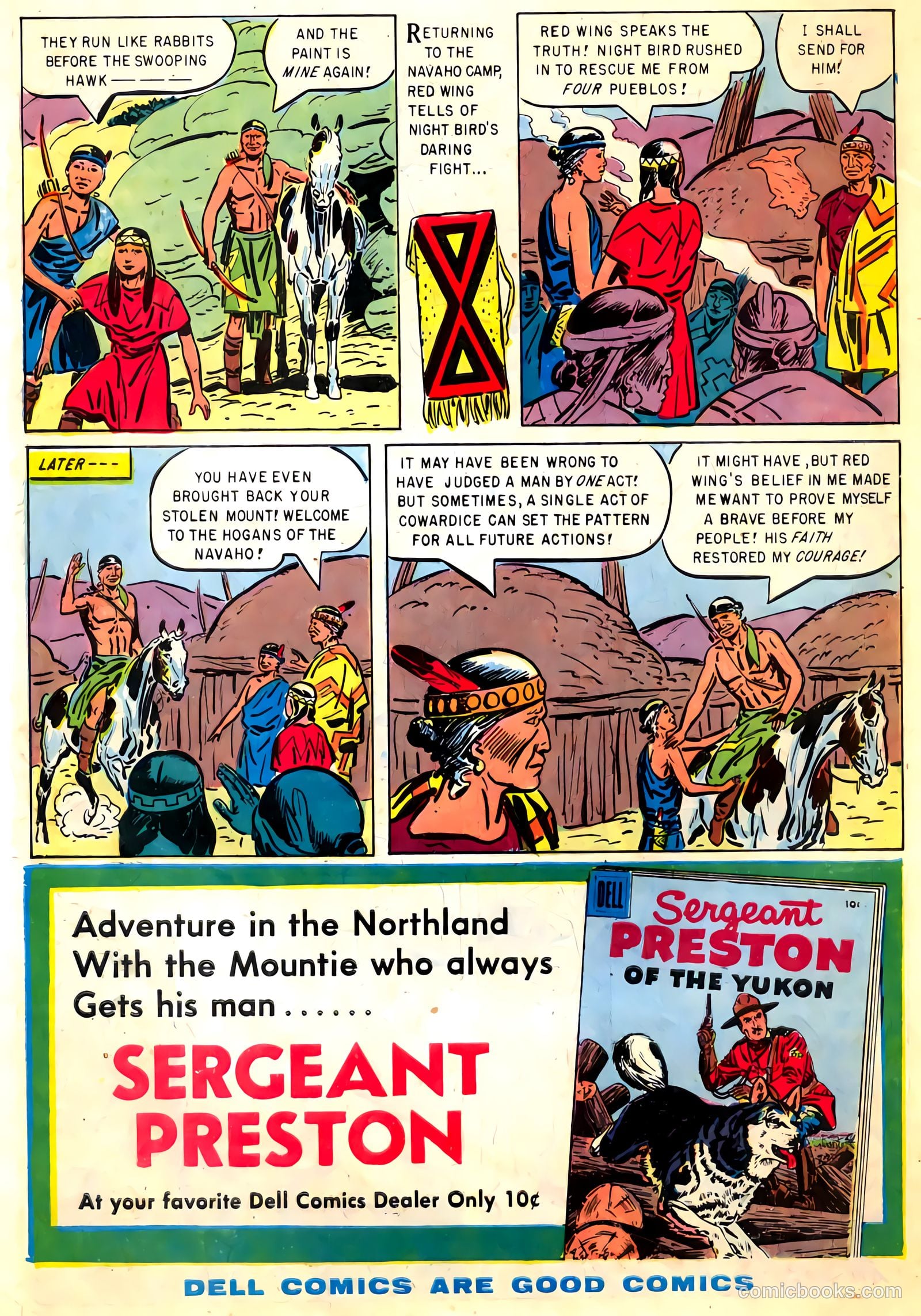 Indian Chief #21 (1956) — page 34 of 36