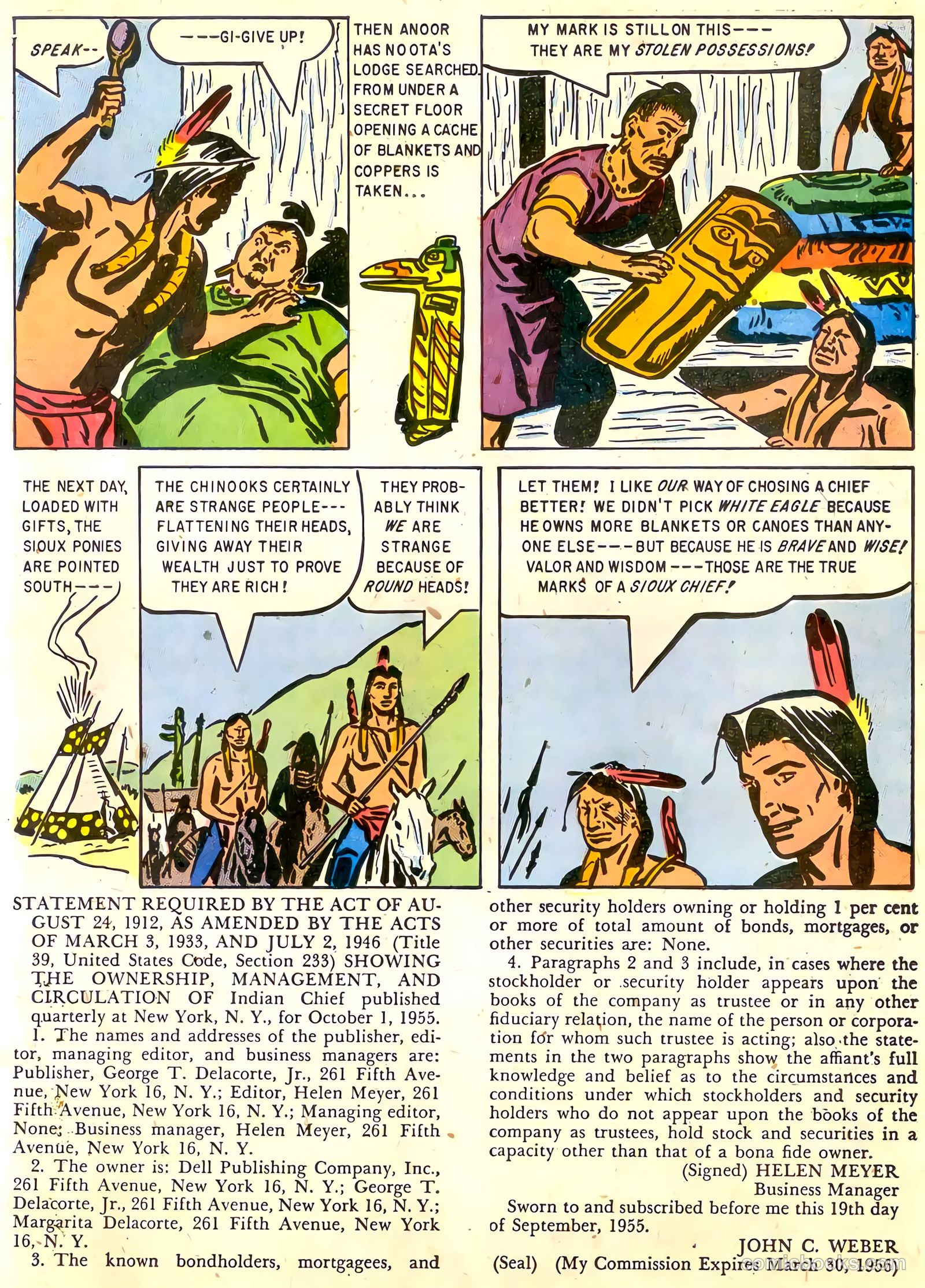 Indian Chief #22 (1956) — page 23 of 36