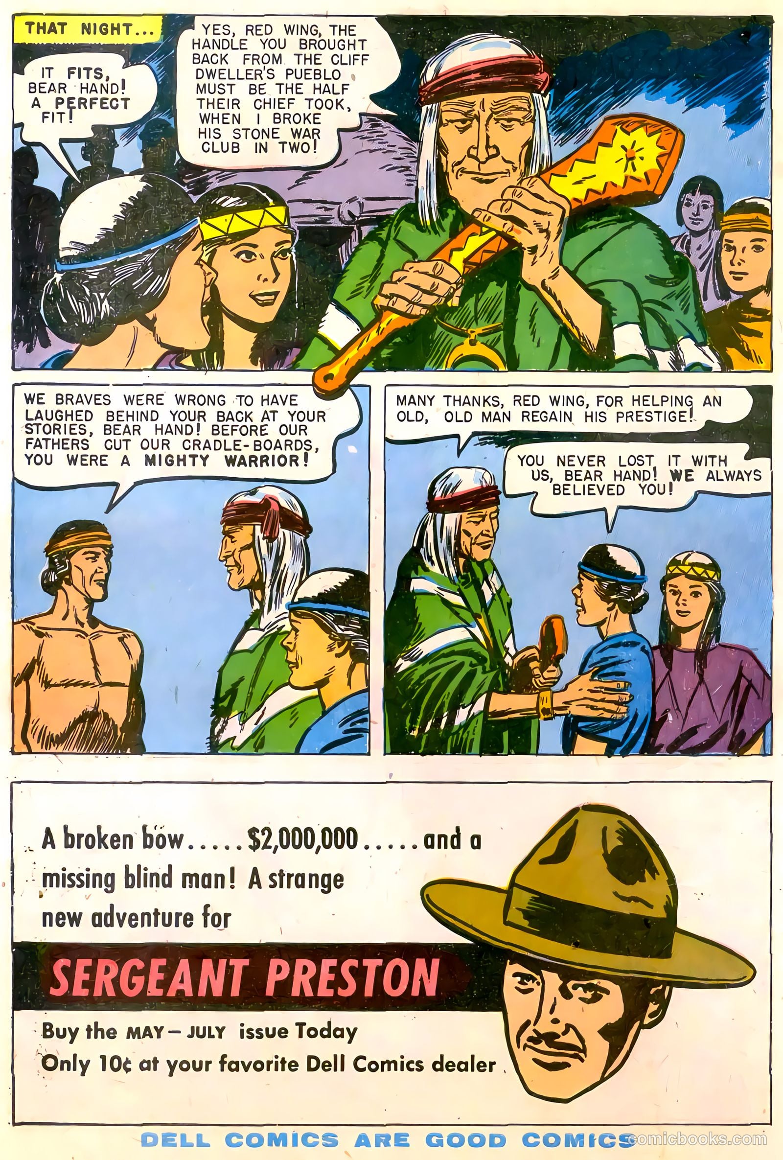 Indian Chief #22 (1956) — page 34 of 36