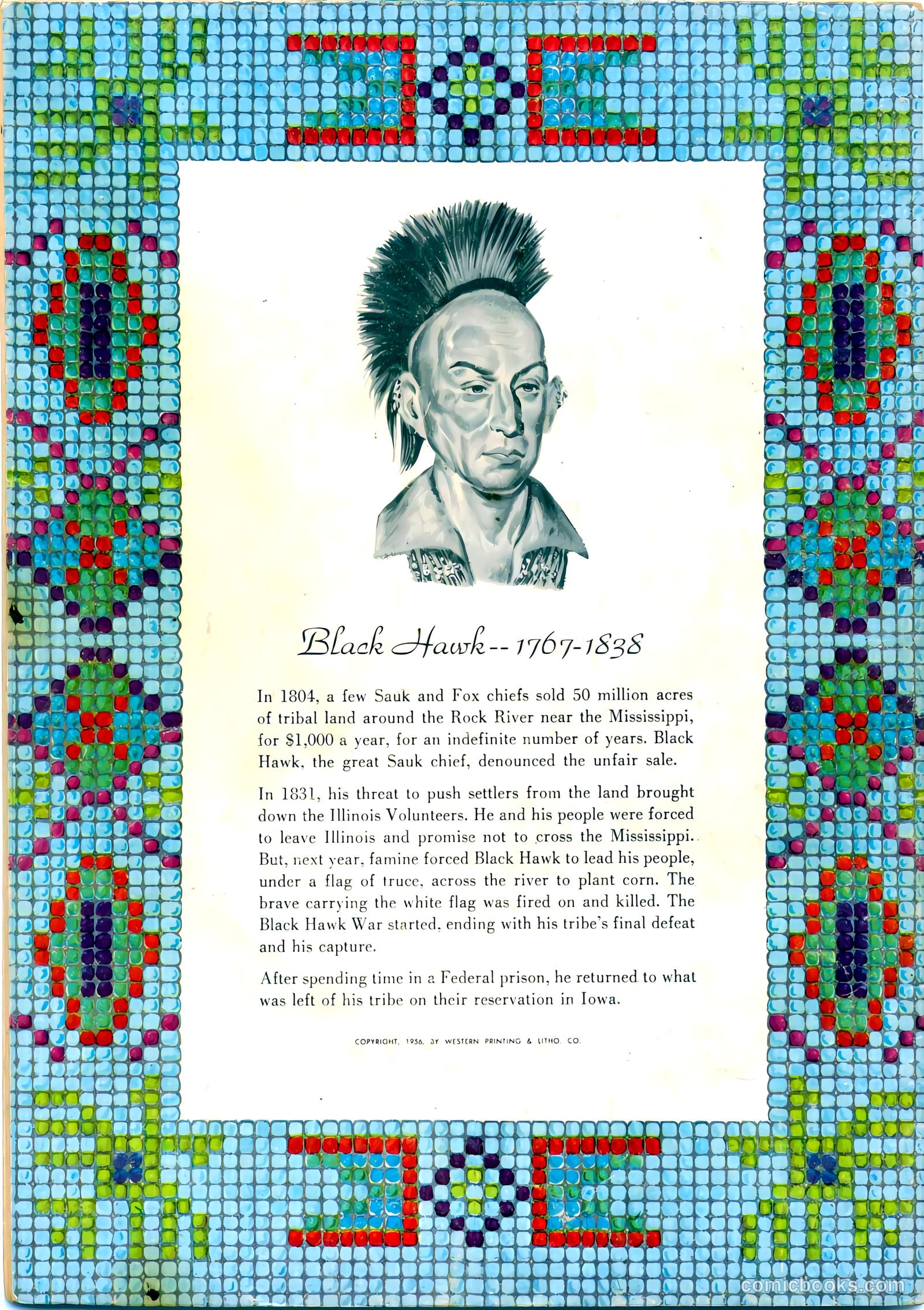 Indian Chief #22 (1956) — page 36 of 36