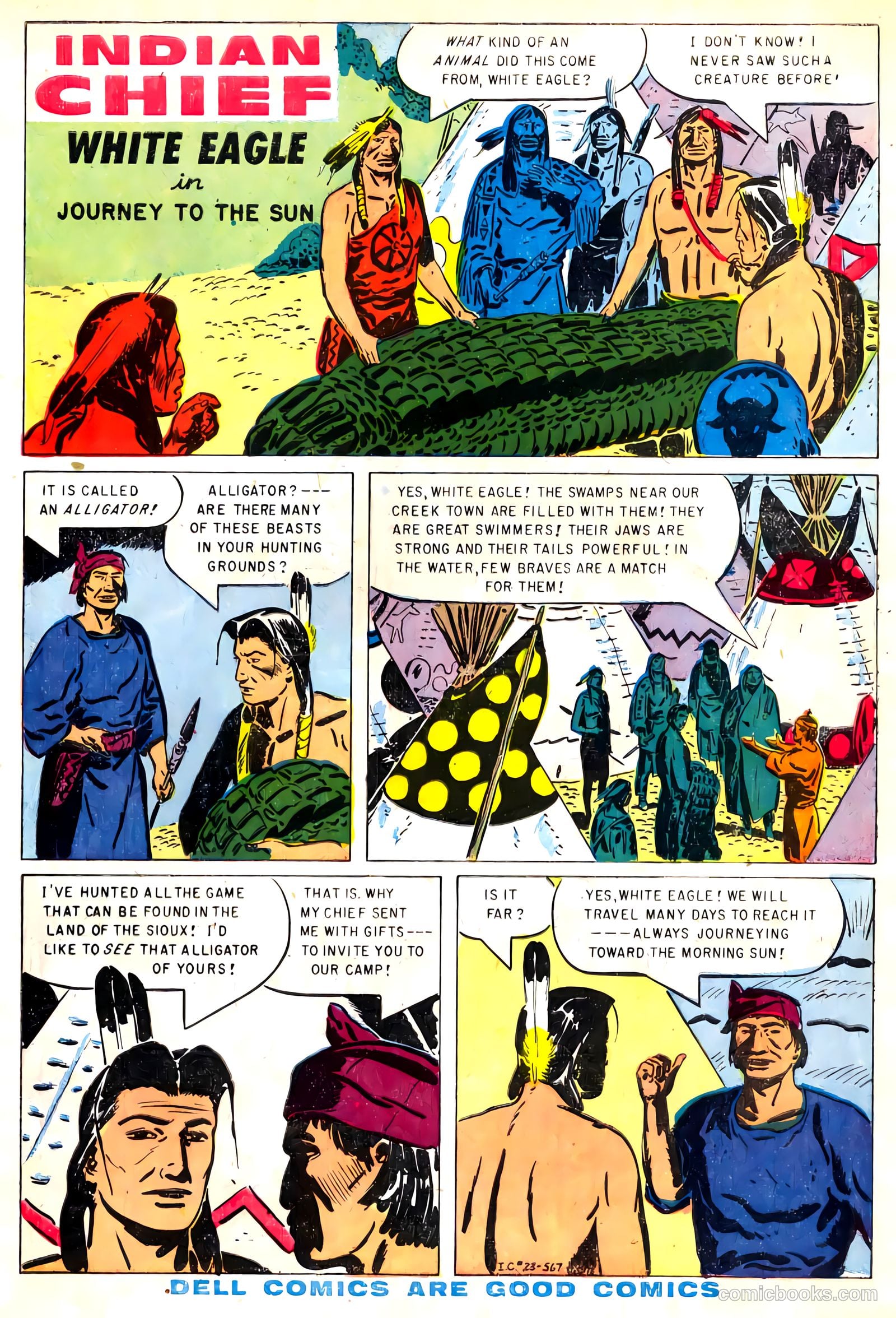 Indian Chief #23 (1956) — page 3 of 36