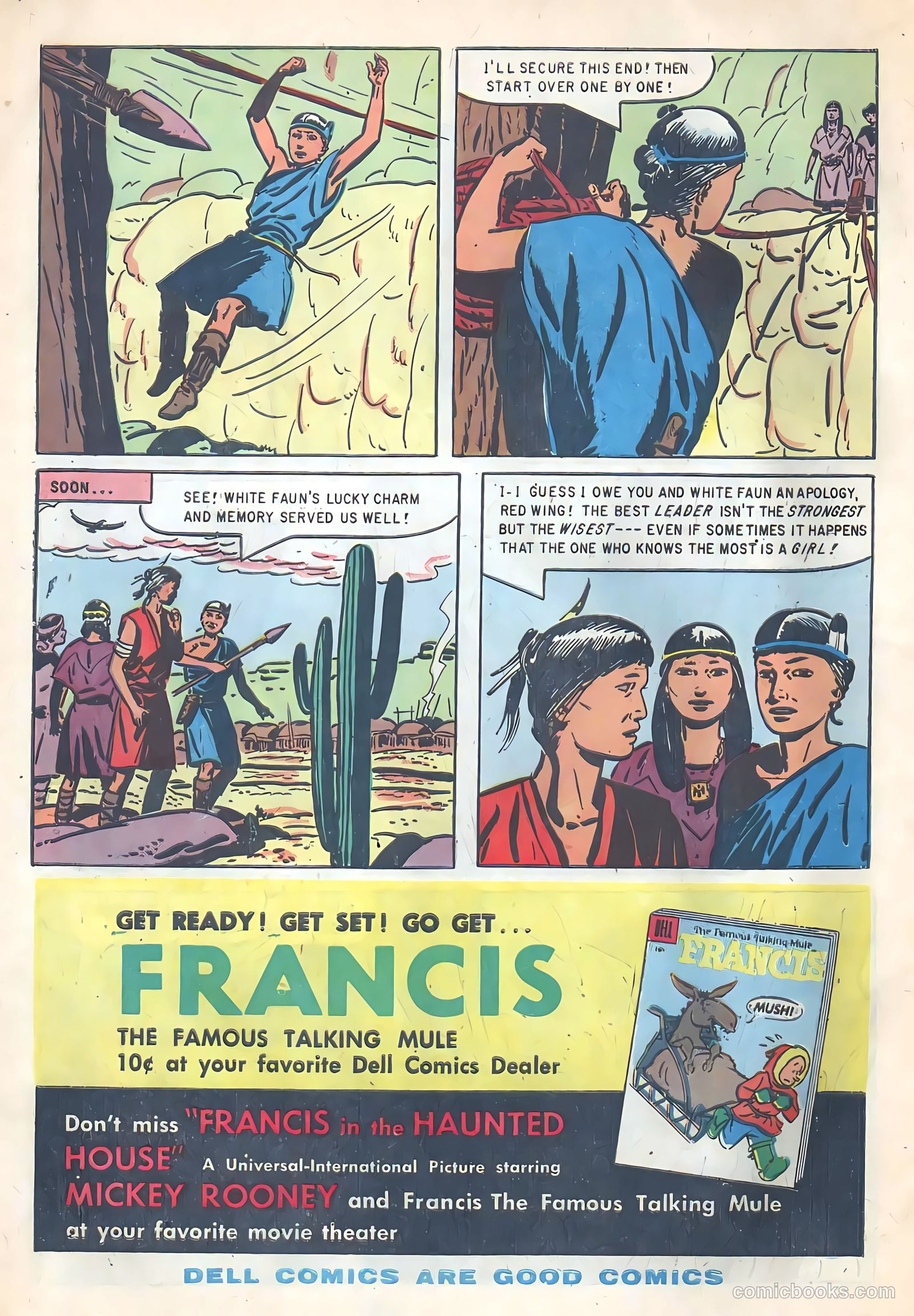 Indian Chief #24 (1955) — page 34 of 36