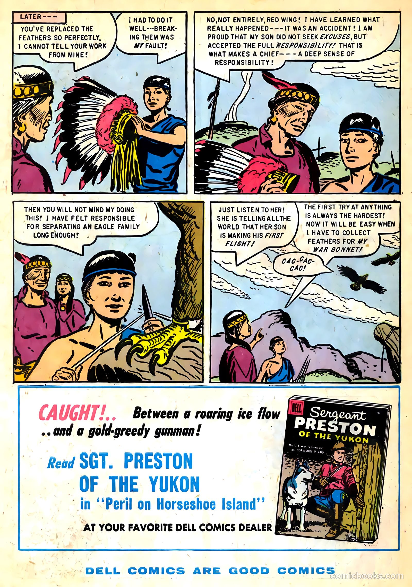 Indian Chief #25 (1957) — page 34 of 36