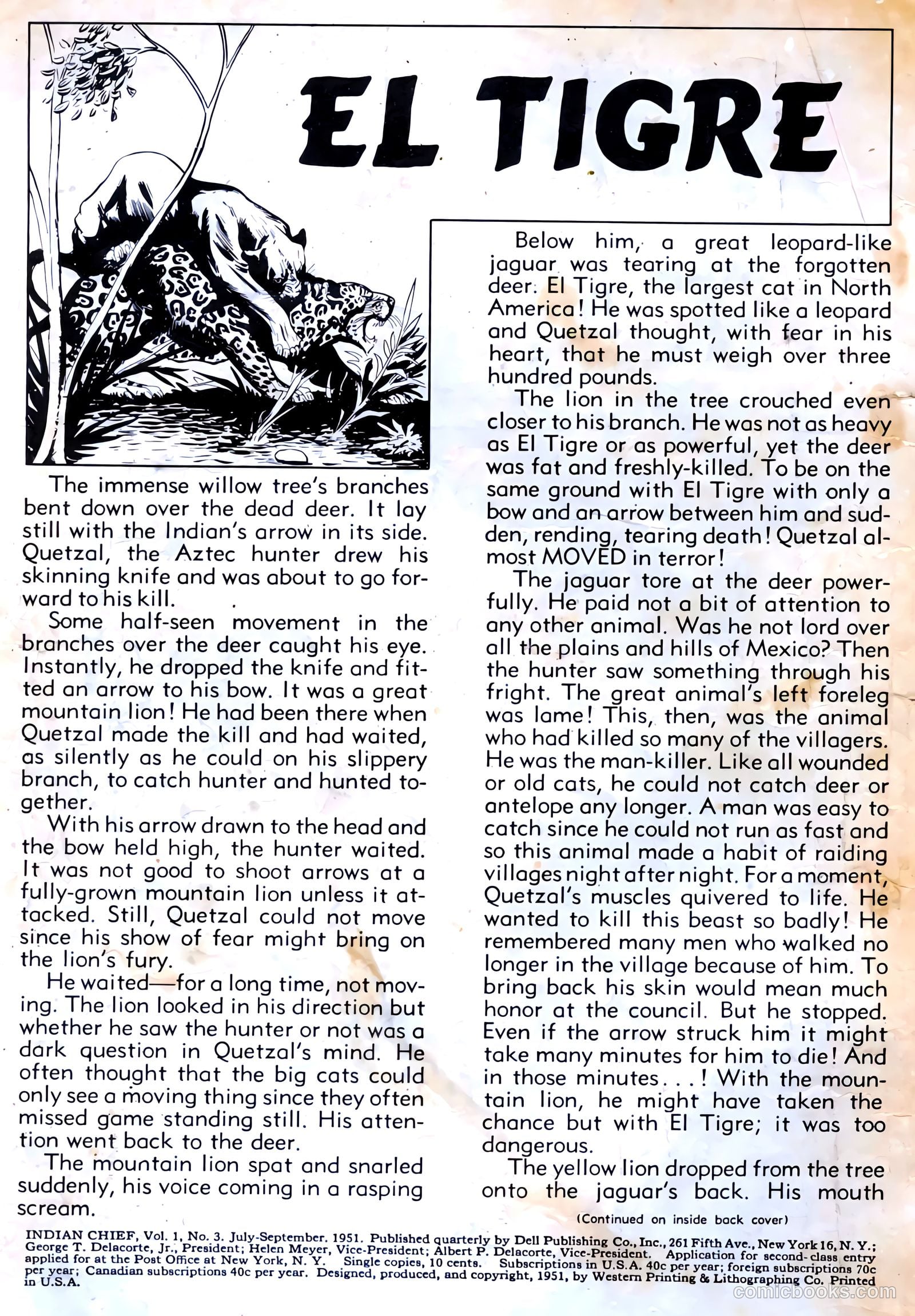 Indian Chief #3 (1951) — page 2 of 36