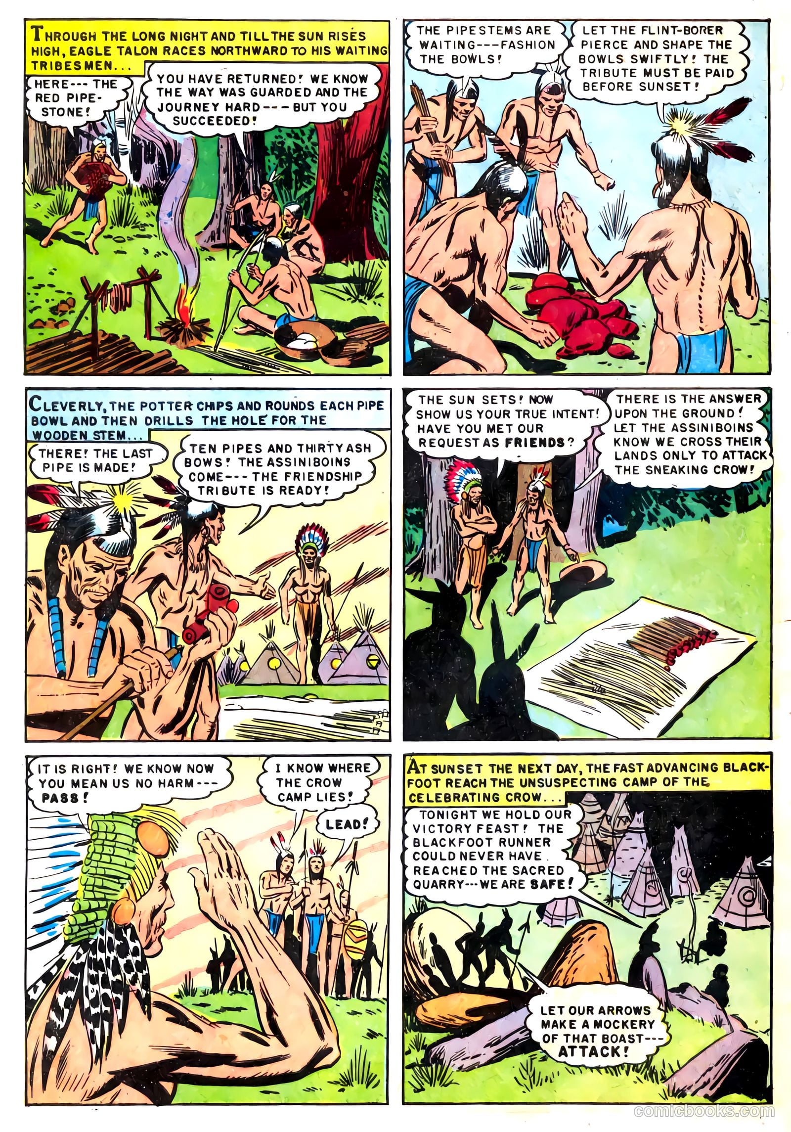 Indian Chief #3 (1951) — page 32 of 36