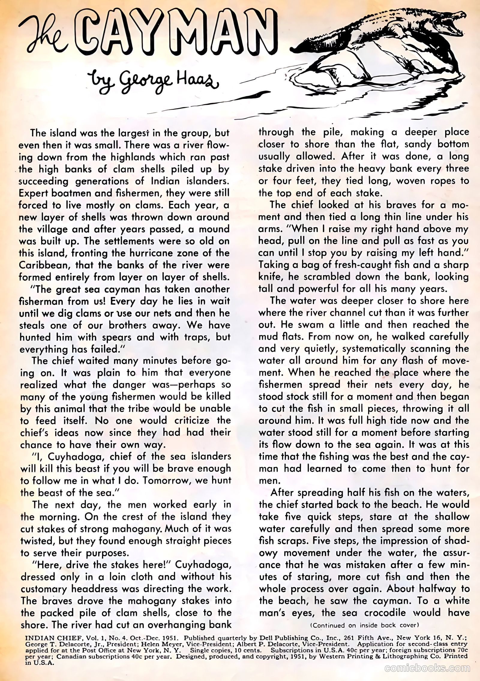Indian Chief #4 (1951) — page 2 of 36