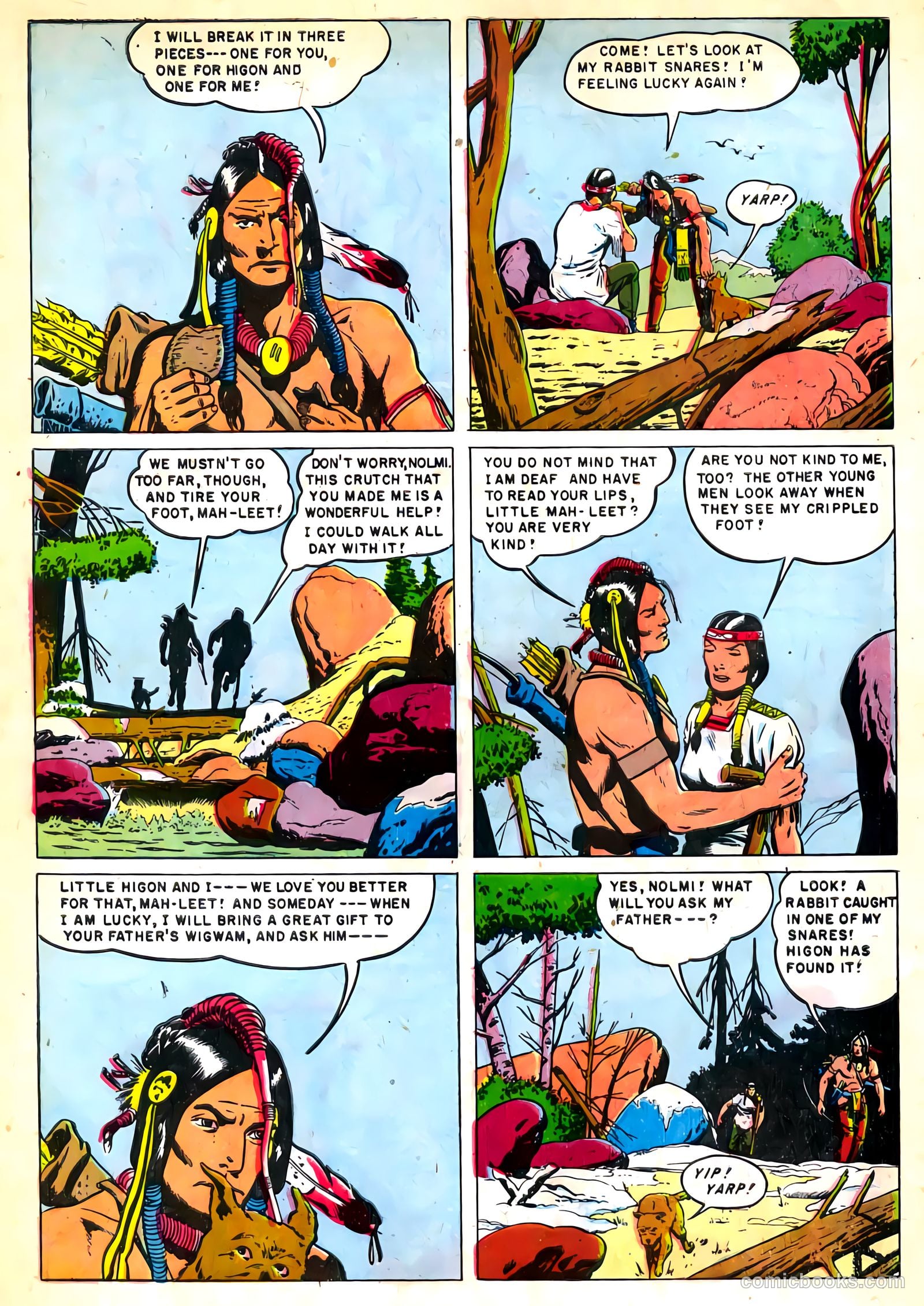 Indian Chief #4 (1951) — page 6 of 36