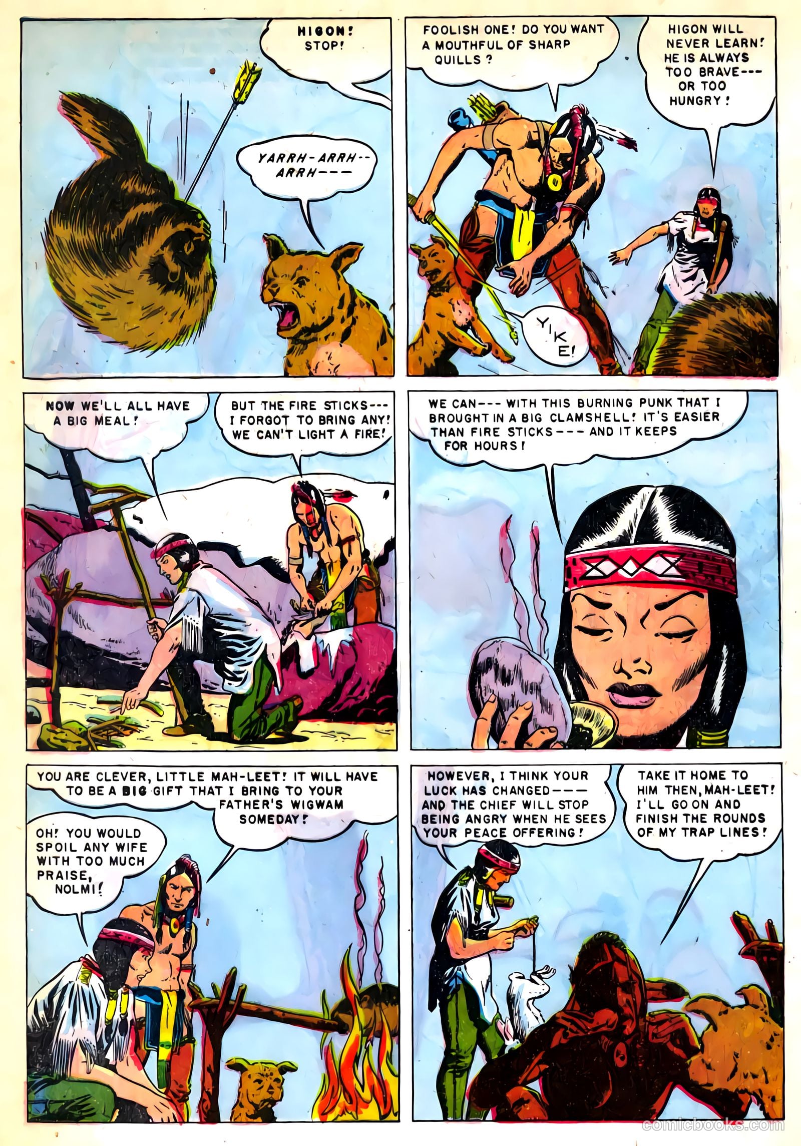 Indian Chief #4 (1951) — page 8 of 36